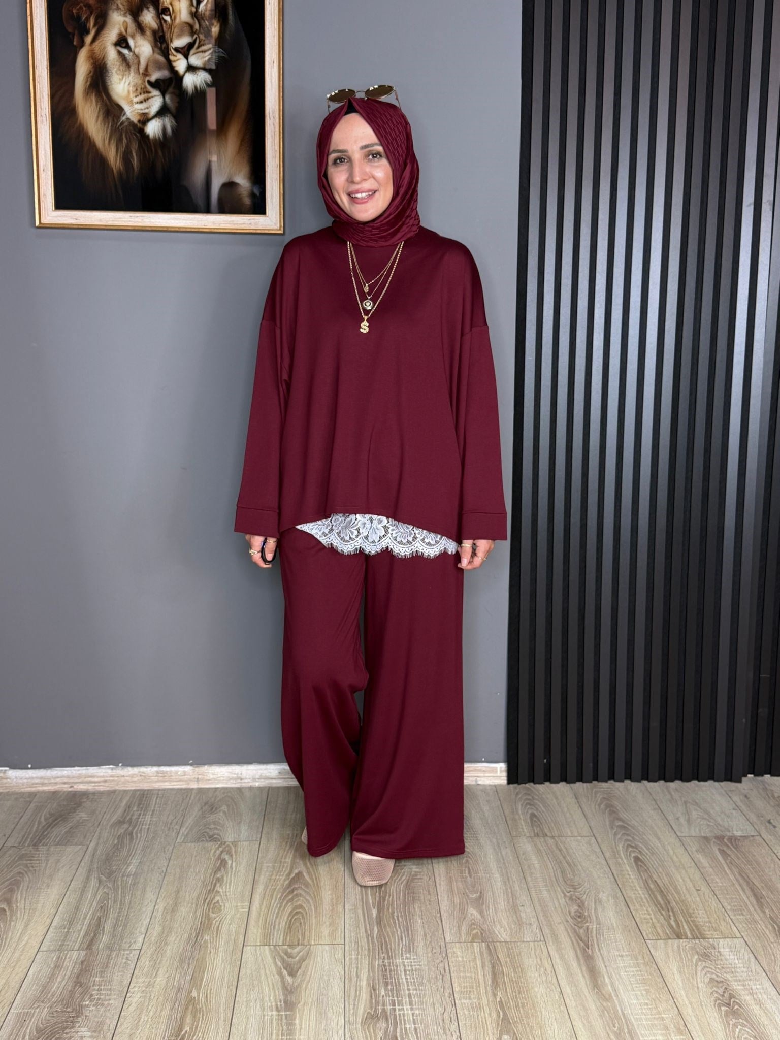 6023 LAVİNYA BORDO 