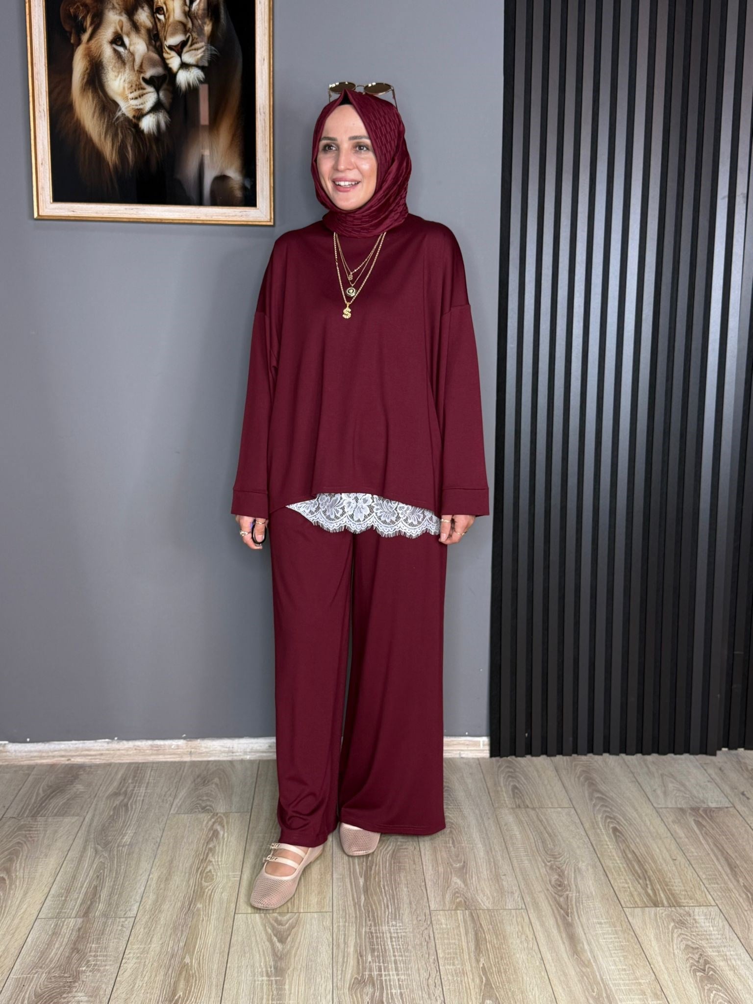 6023 LAVİNYA BORDO 