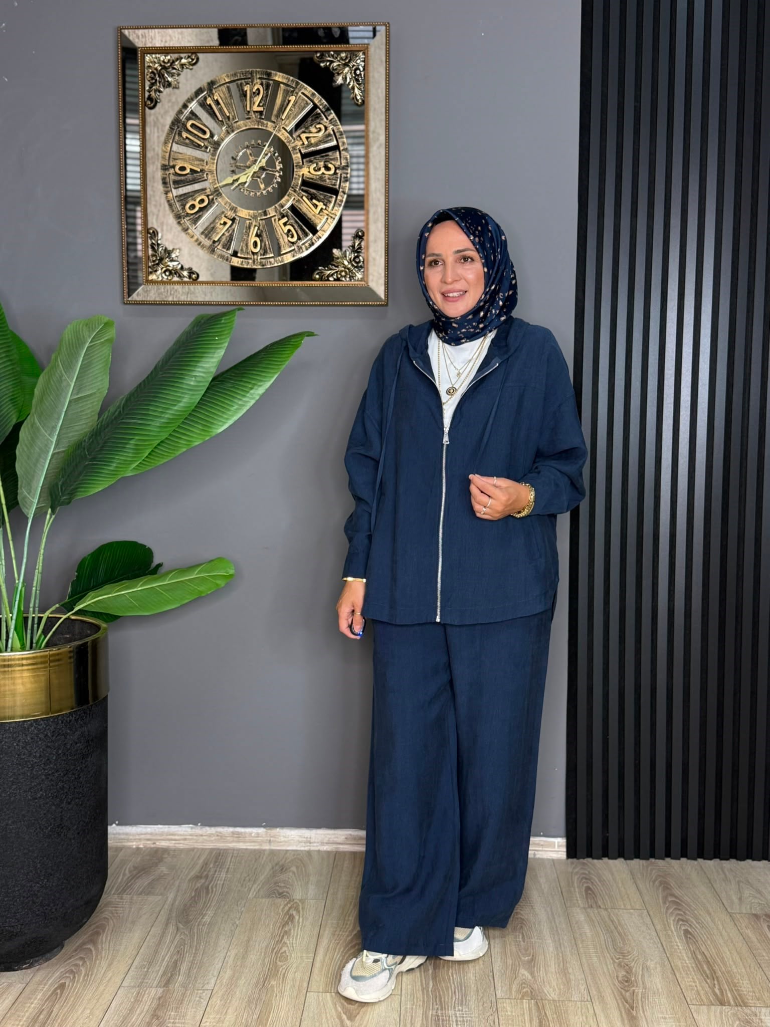 6392 BELLA TAKIM LACİVERT 