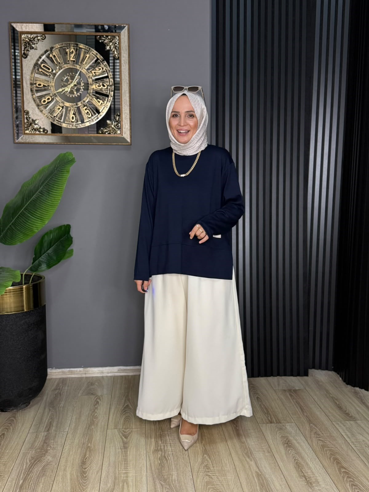 6747 LAVİN TUNİK LACİVERT 