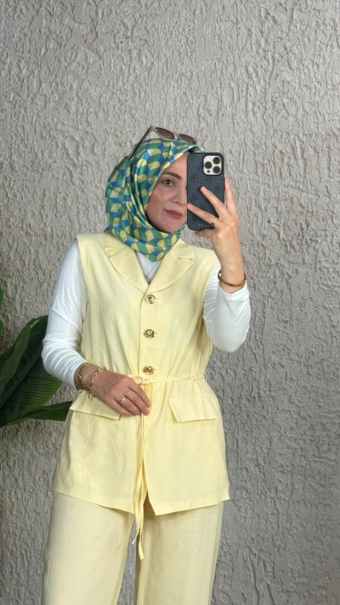 7012 YELEKLİ TAKIM SARI 
