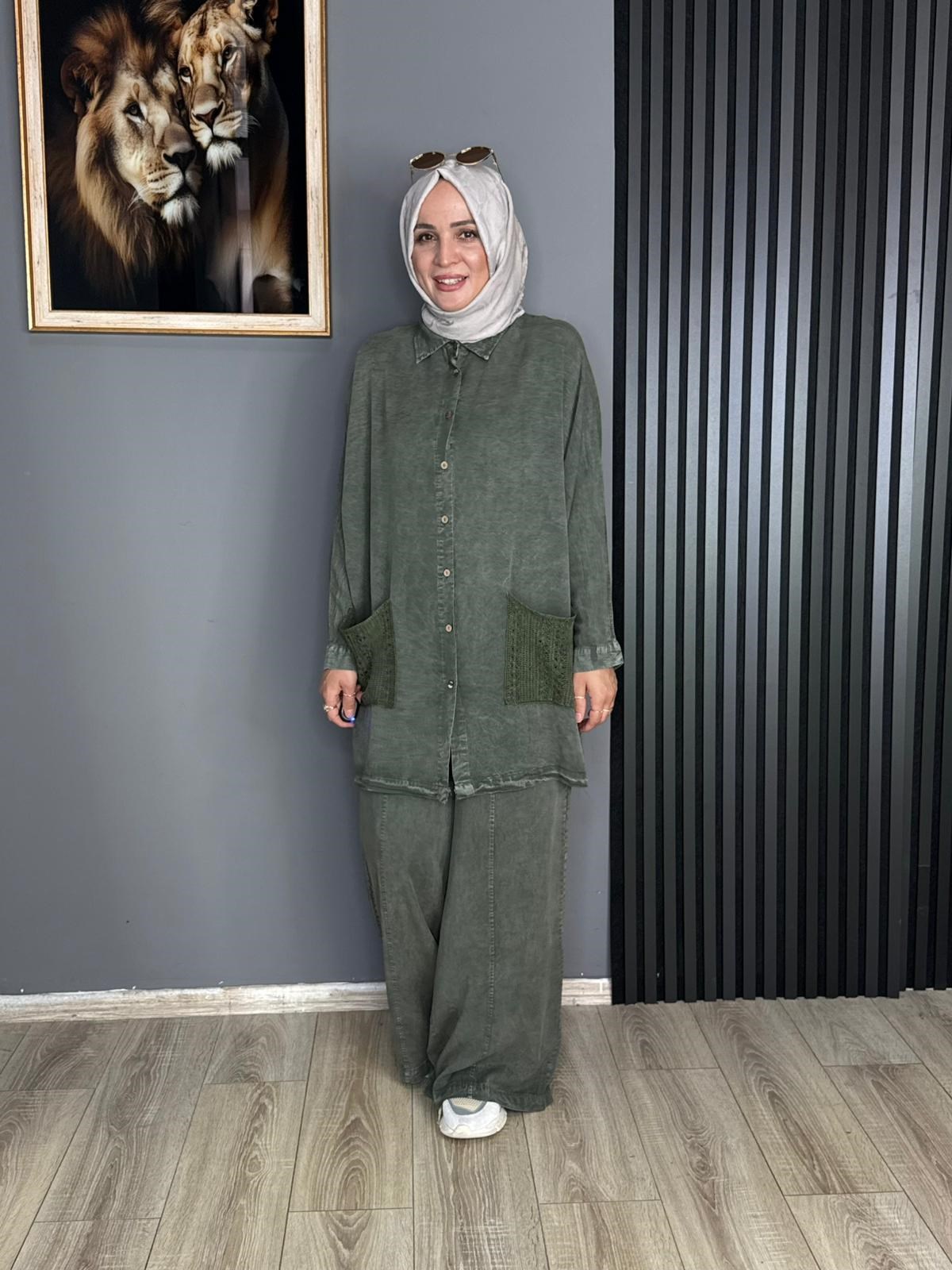 7521 CEBİ BRODELİ TAKIM YEŞİL 