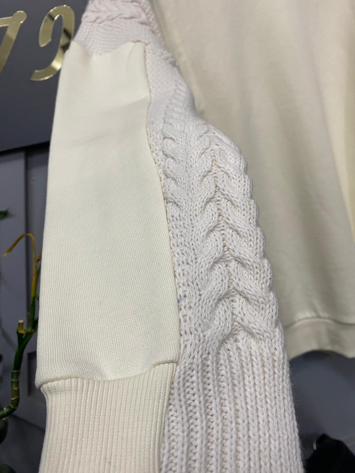 8699 TRİKO DETAY SWEET KREM