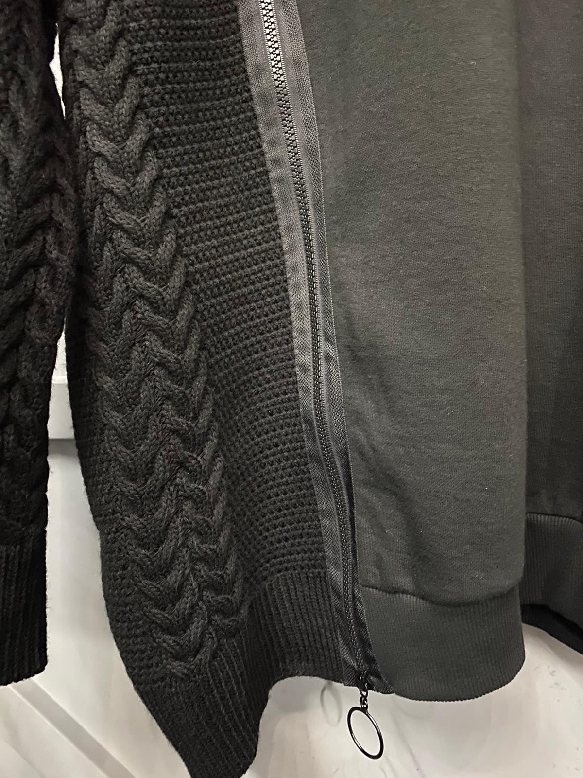 8699 TRİKO DETAY SWEET SİYAH