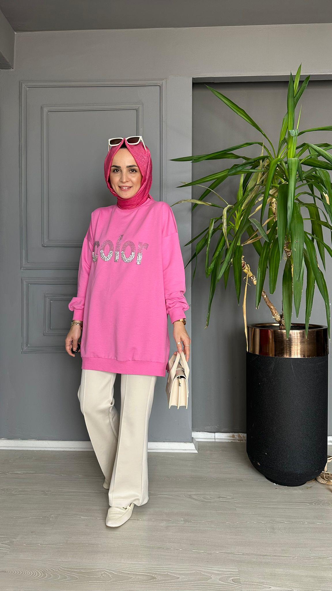 8913 COLOR SWEET PEMBE 
