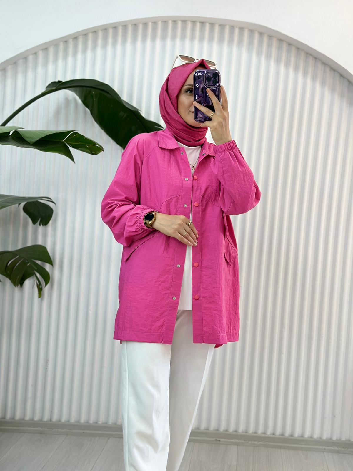 9114 CEPLİ KAP PEMBE 