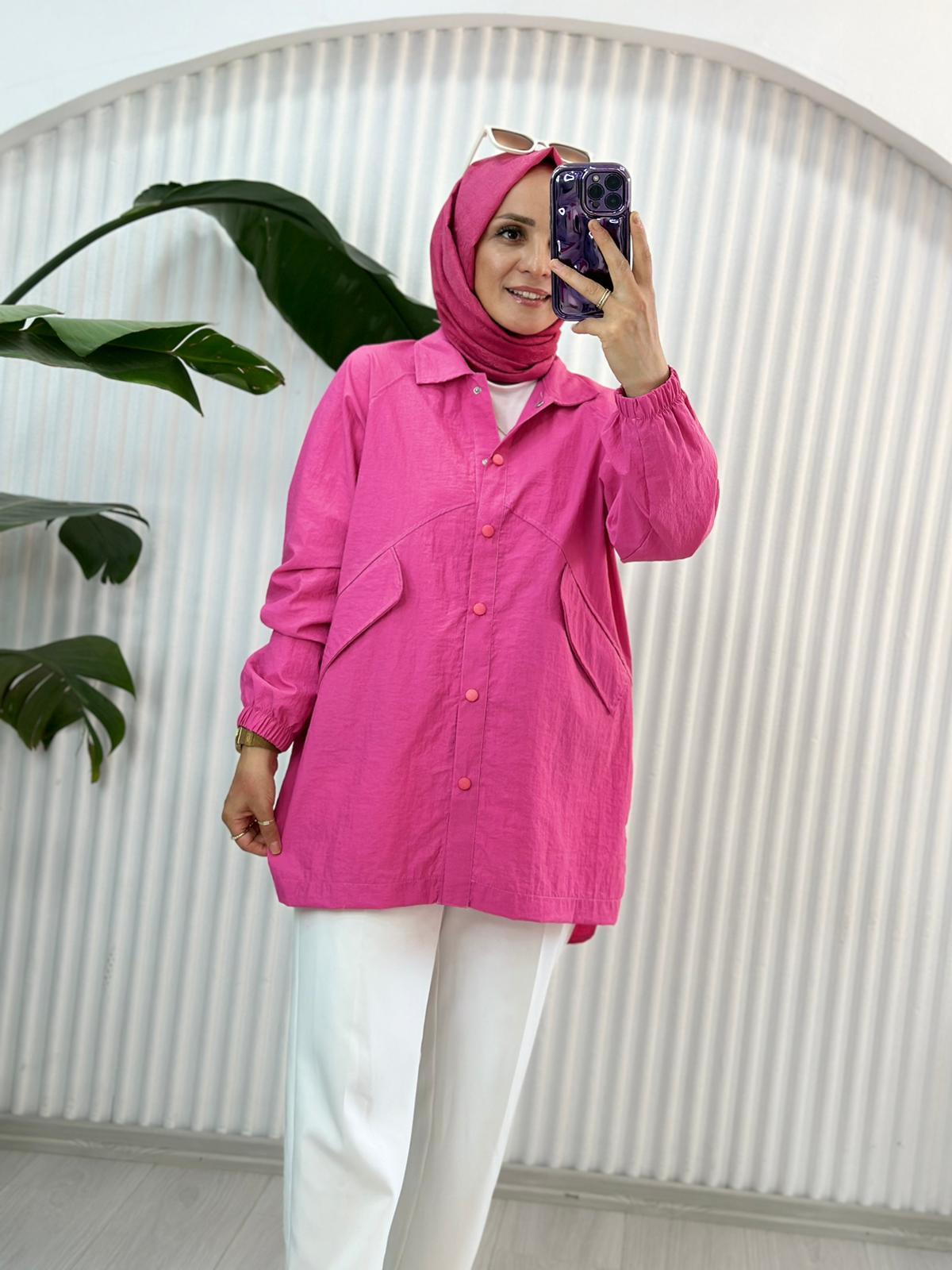 9114 CEPLİ KAP PEMBE 