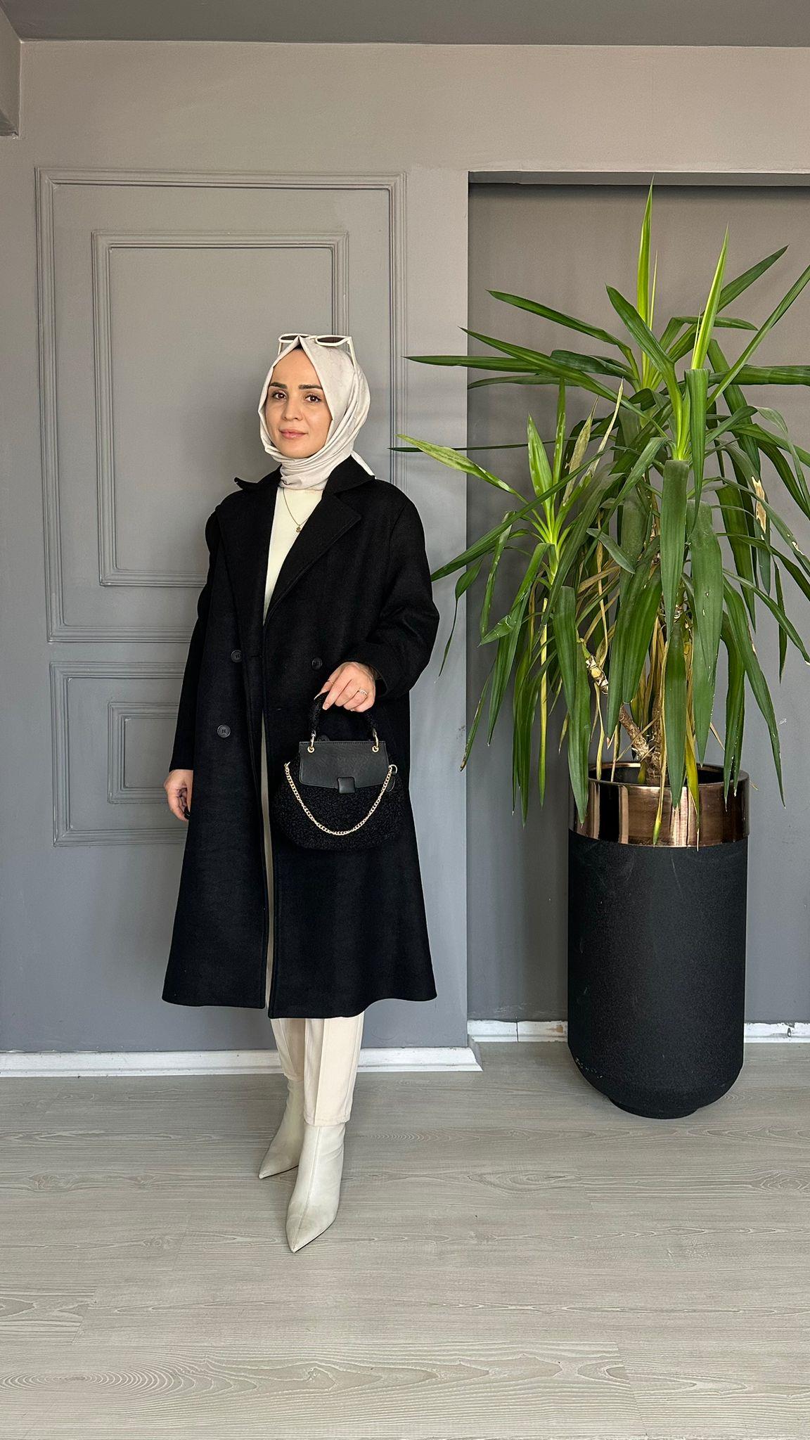 9393 KAŞE KABAN SİYAH