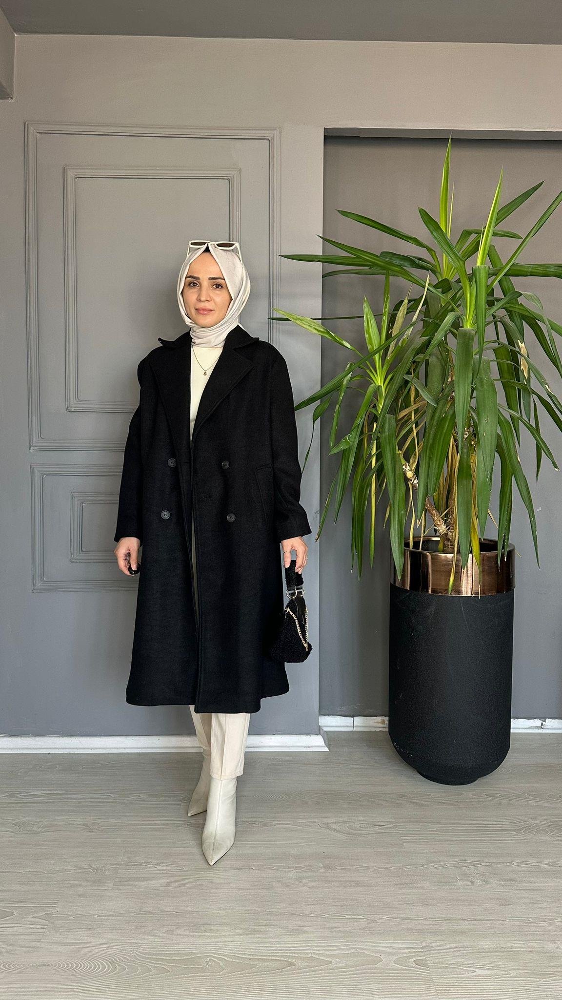 9393 KAŞE KABAN SİYAH