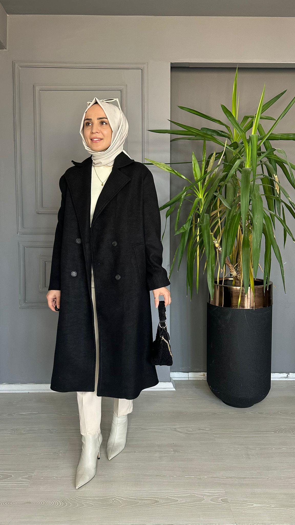 9393 KAŞE KABAN SİYAH