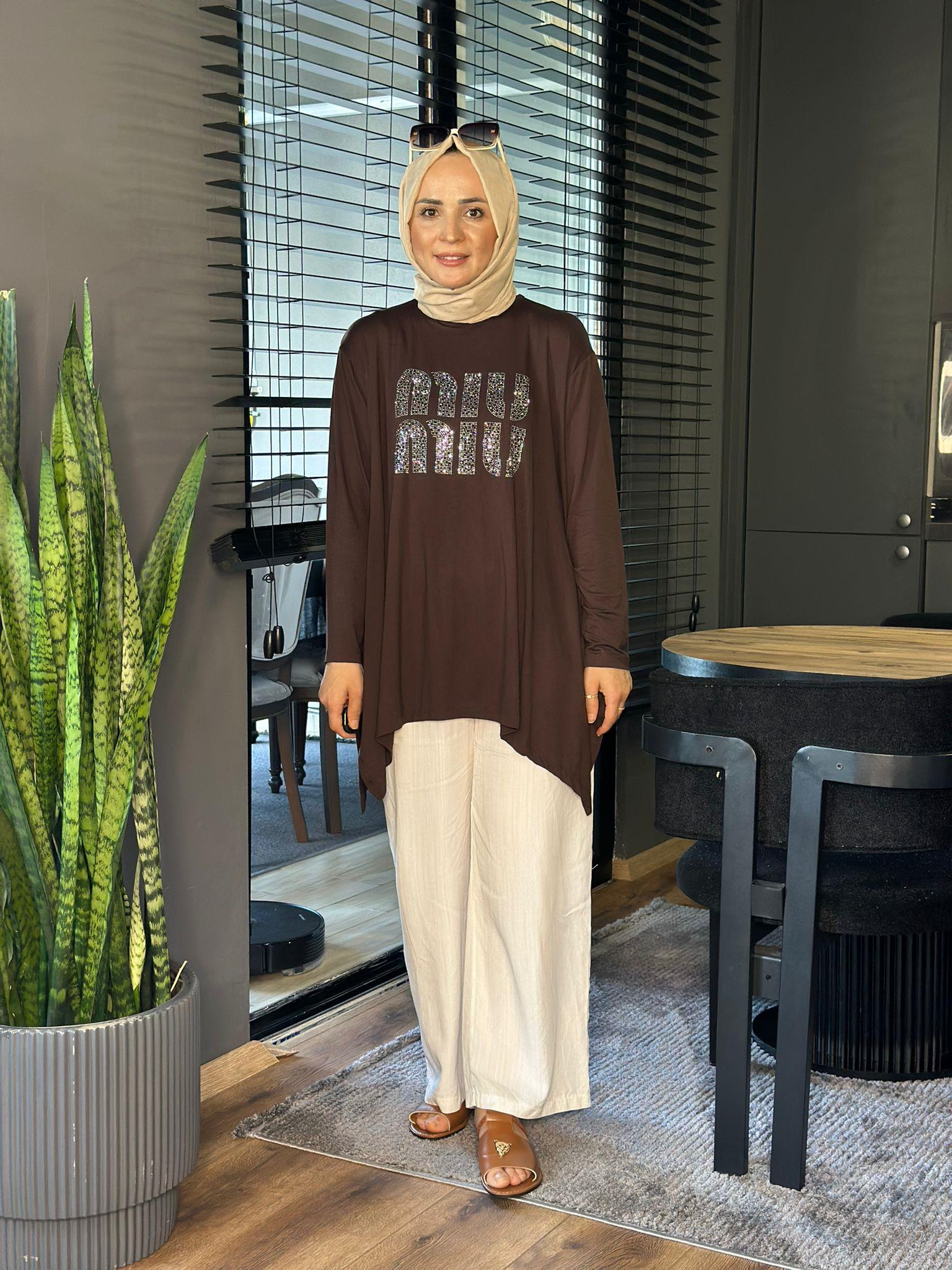 MIU PENYE KAHVERENGİ STANDART