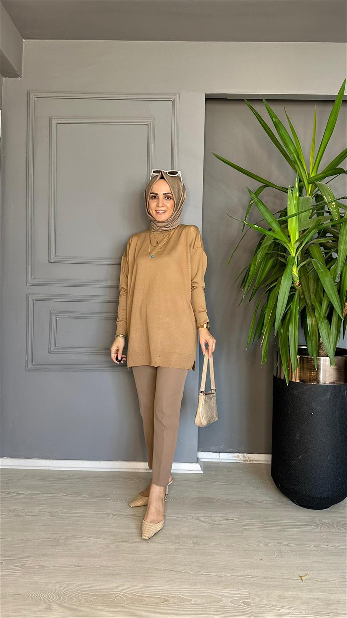 MYYAS MERSERİZE TRİKO AÇIK KAHVE