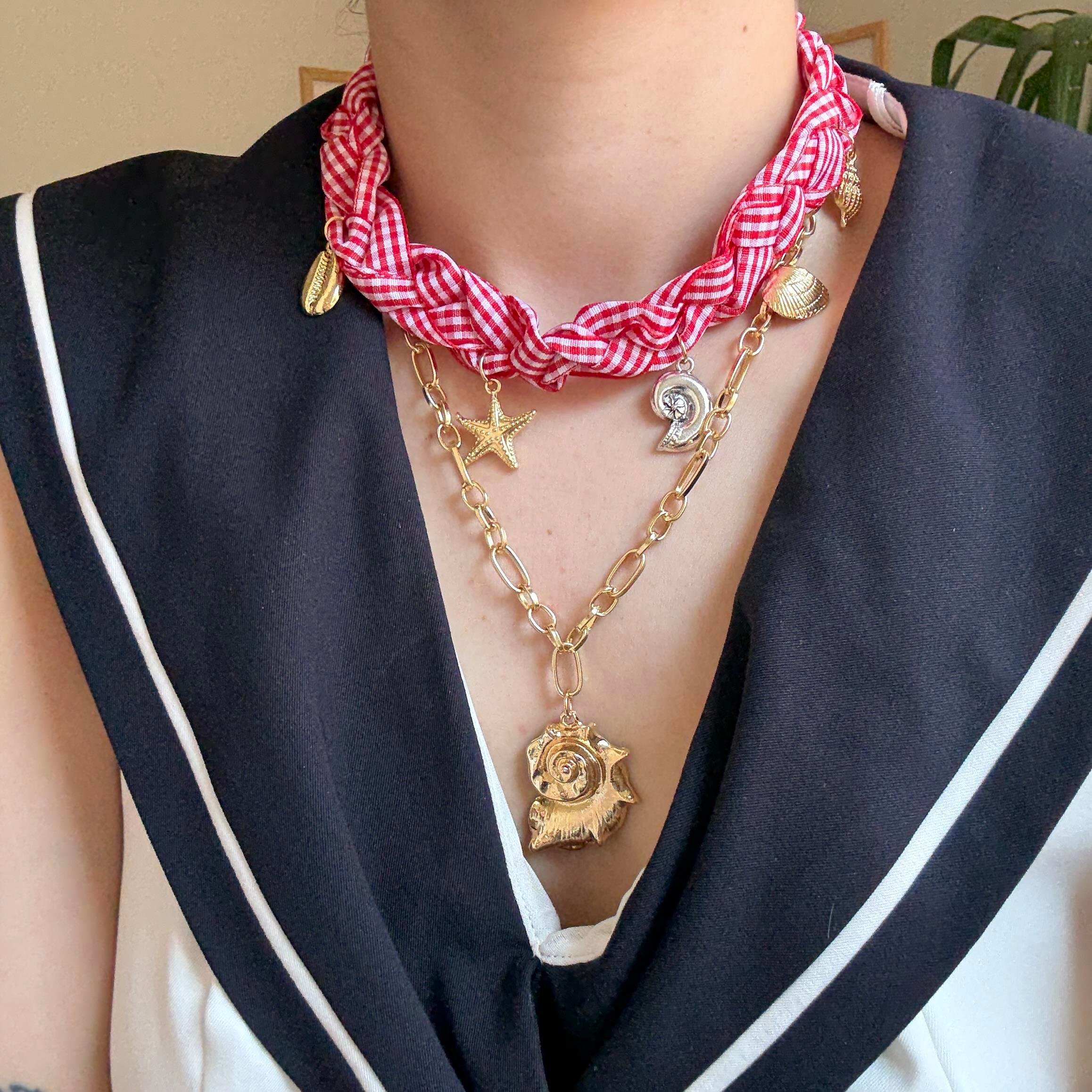 2li Kareli Charm Kolye