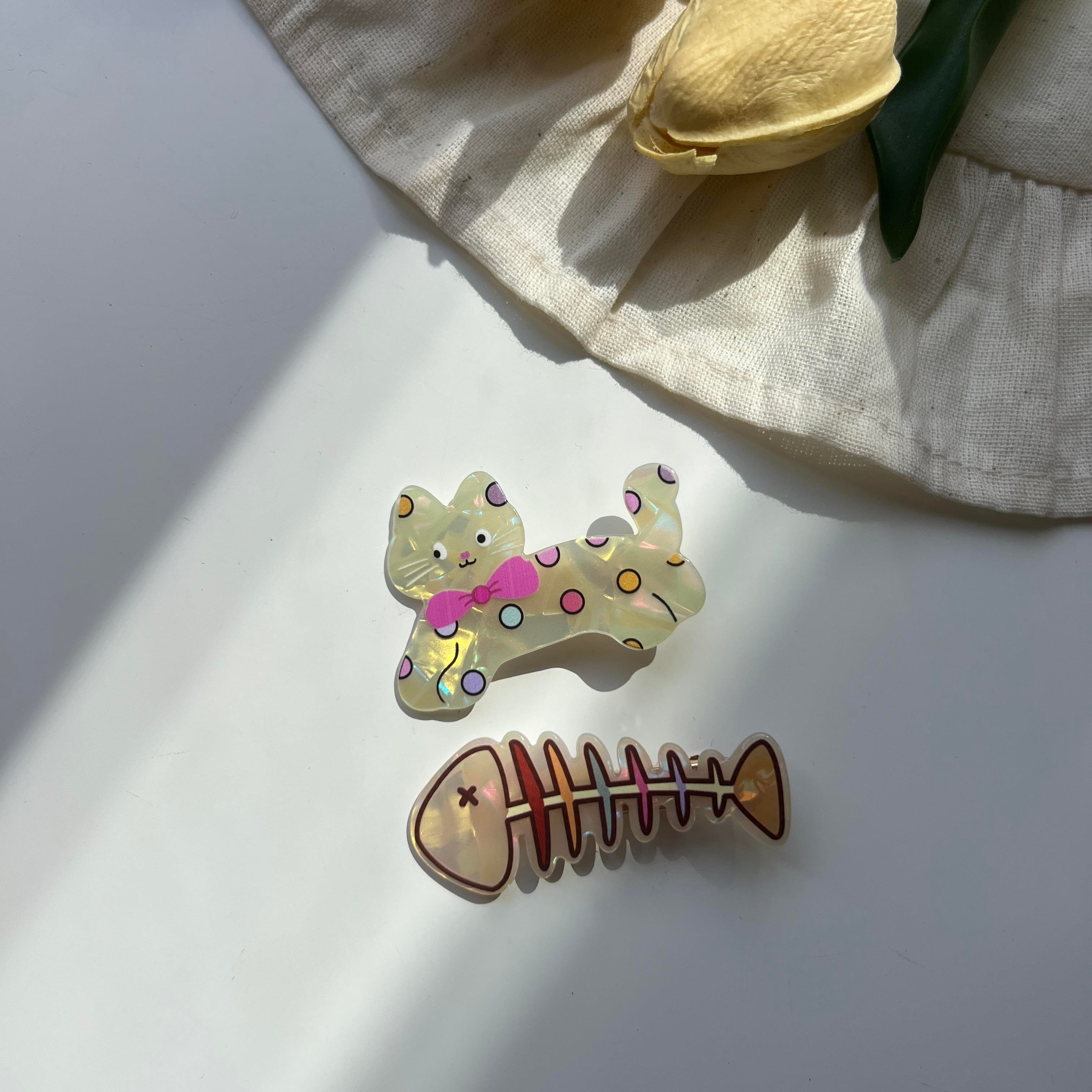 2li Kedi Çocuk Pens Toka