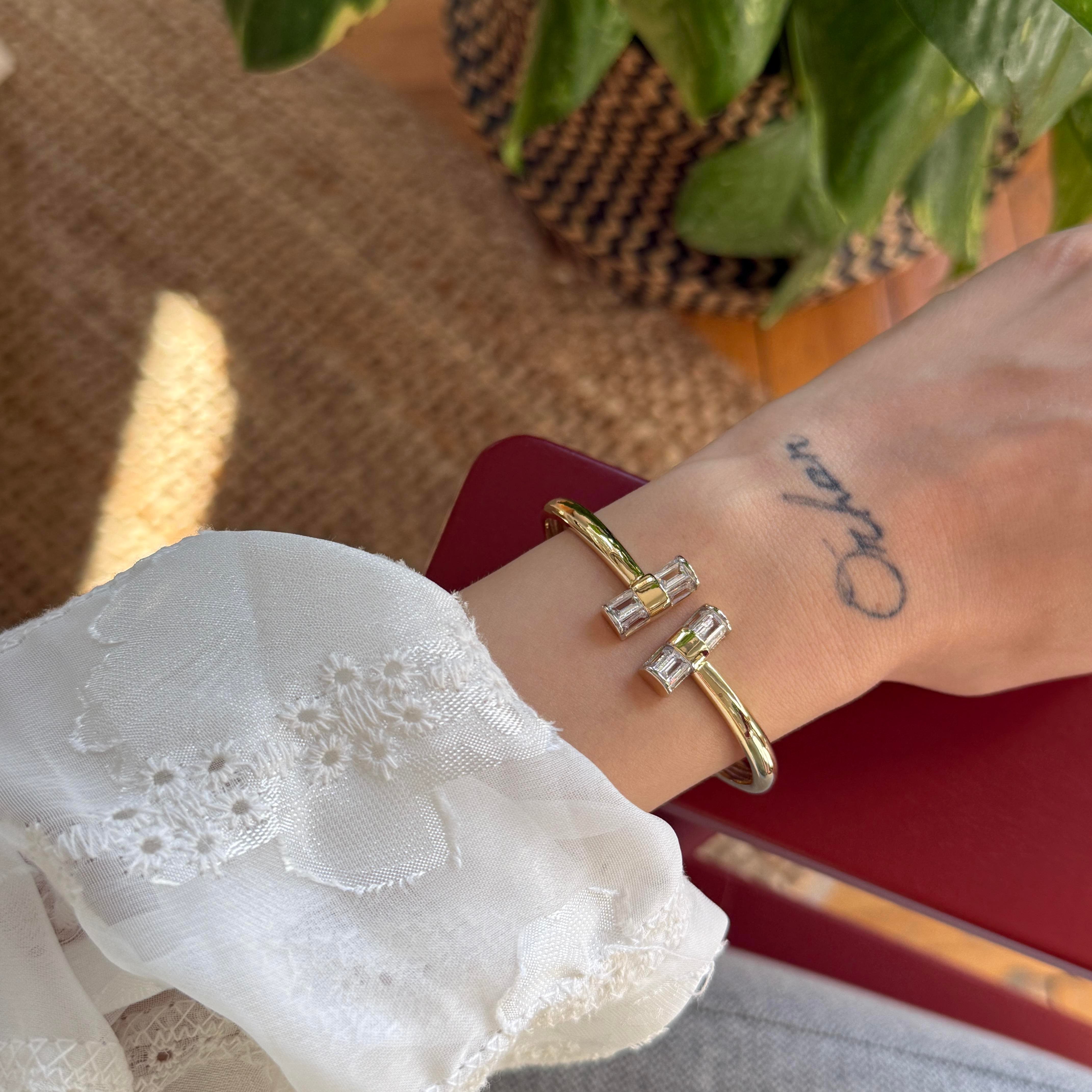 Baget Taşlı T Bilezik