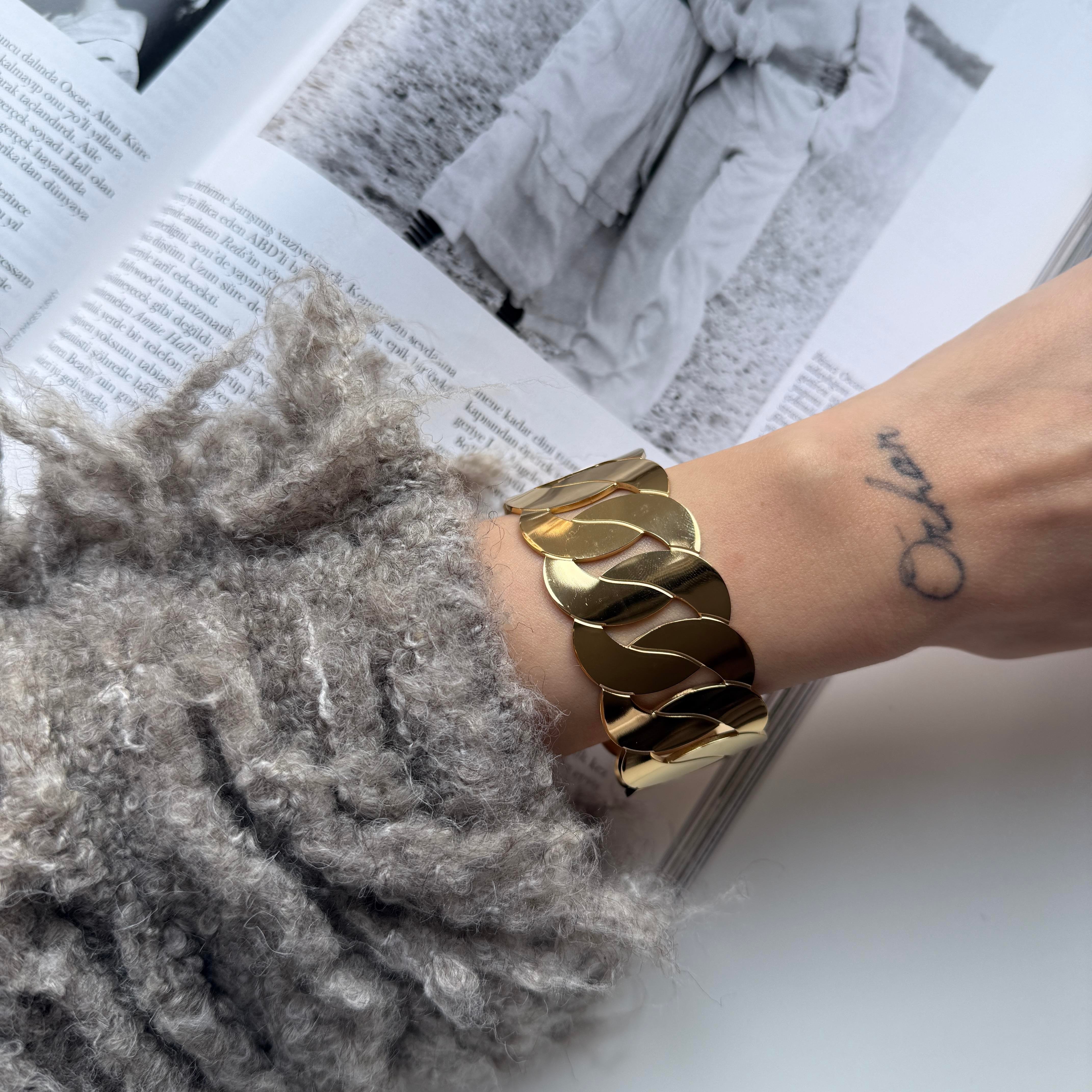 Çelik Zincir Bilezik