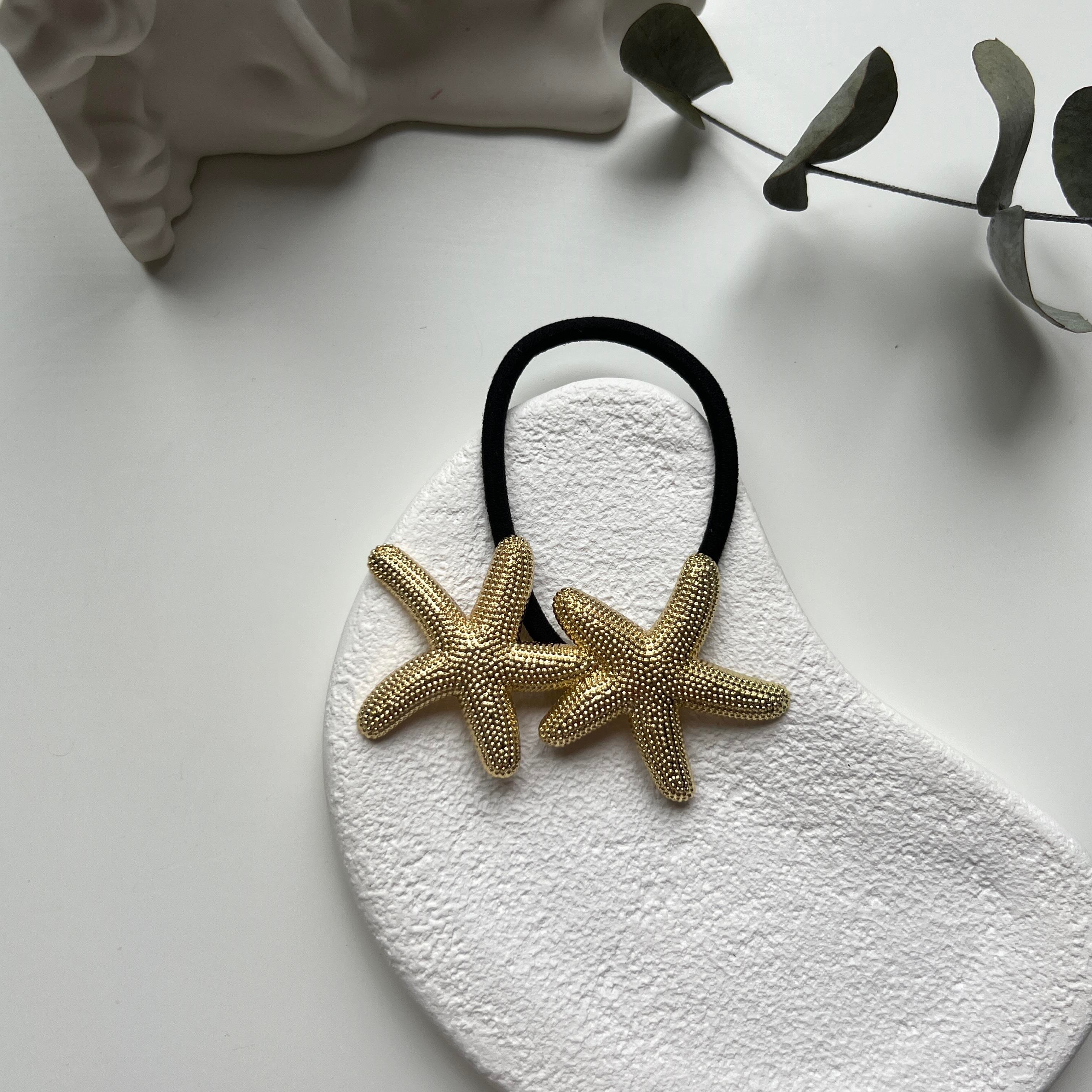 Gold 2li Deniz Yıldızı Lastik Toka