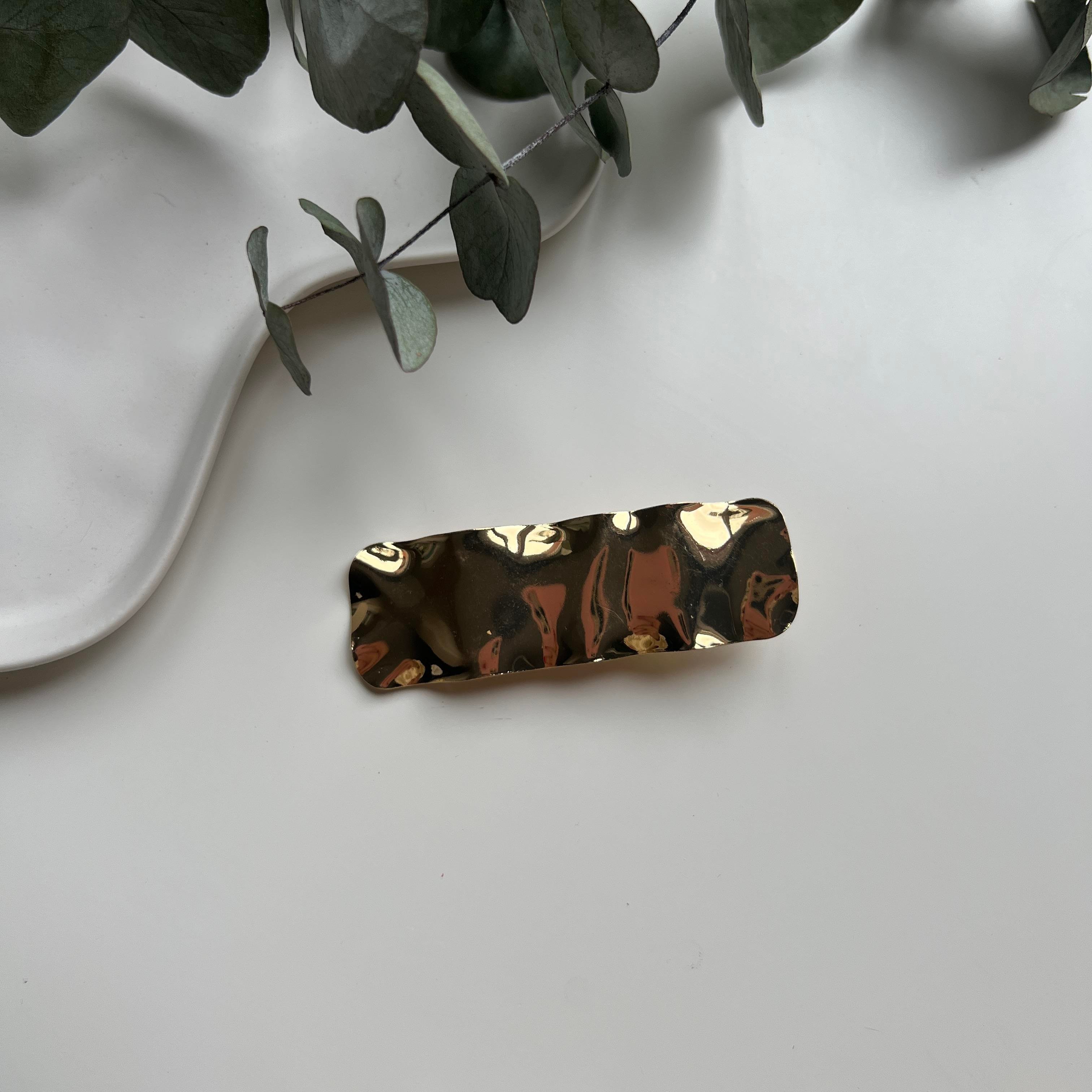 Gold Dalgalı Toka