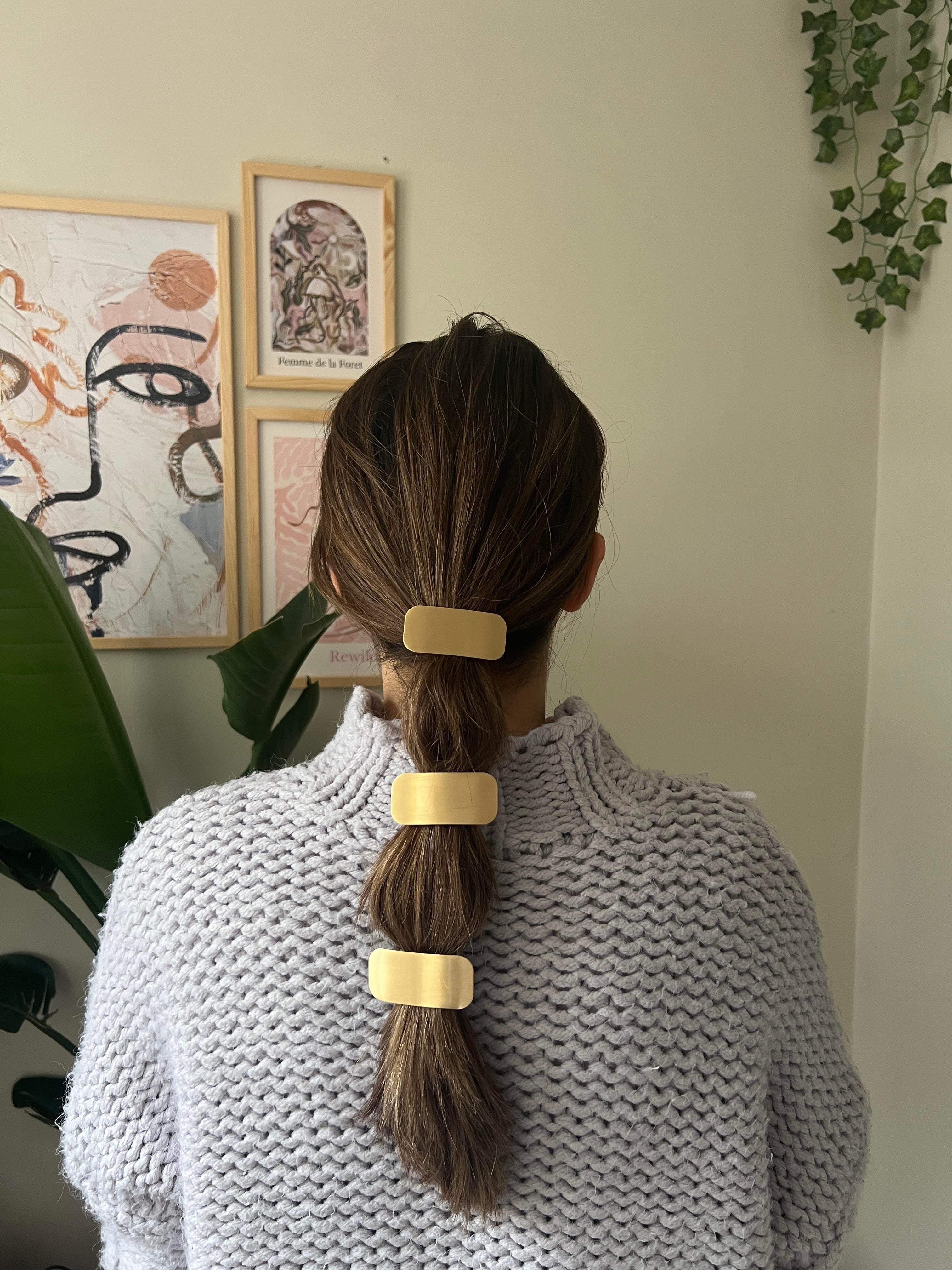 Gold Dikdörtgen Plaka Lastik Toka