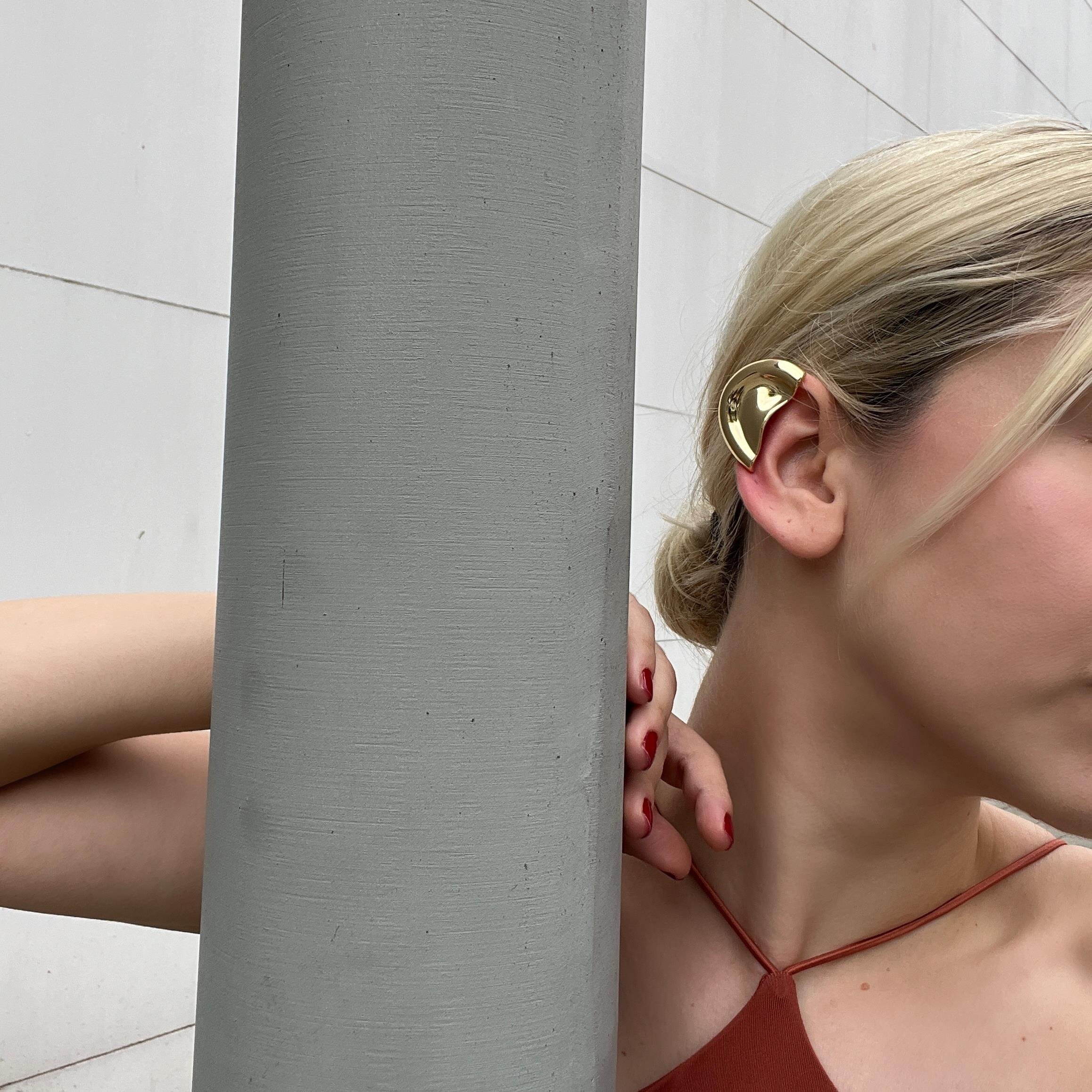 Gold Oreille Earcuff