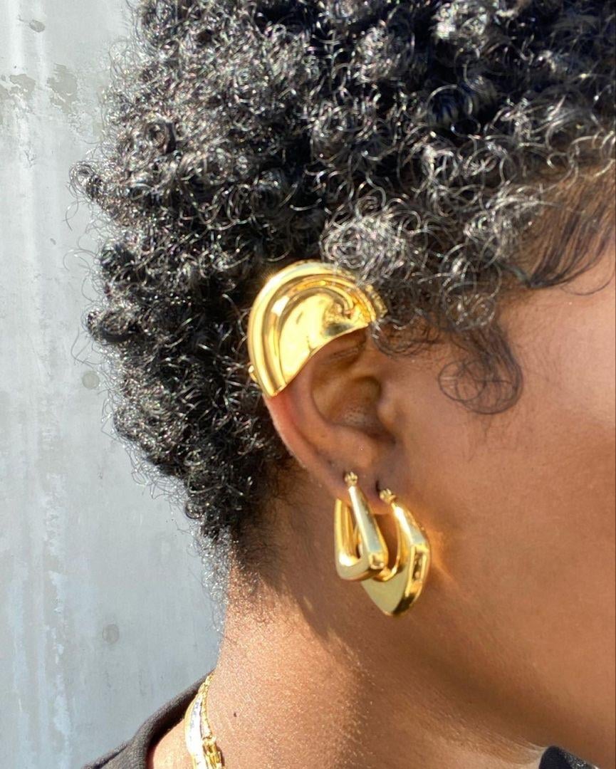 Gold Oreille Earcuff