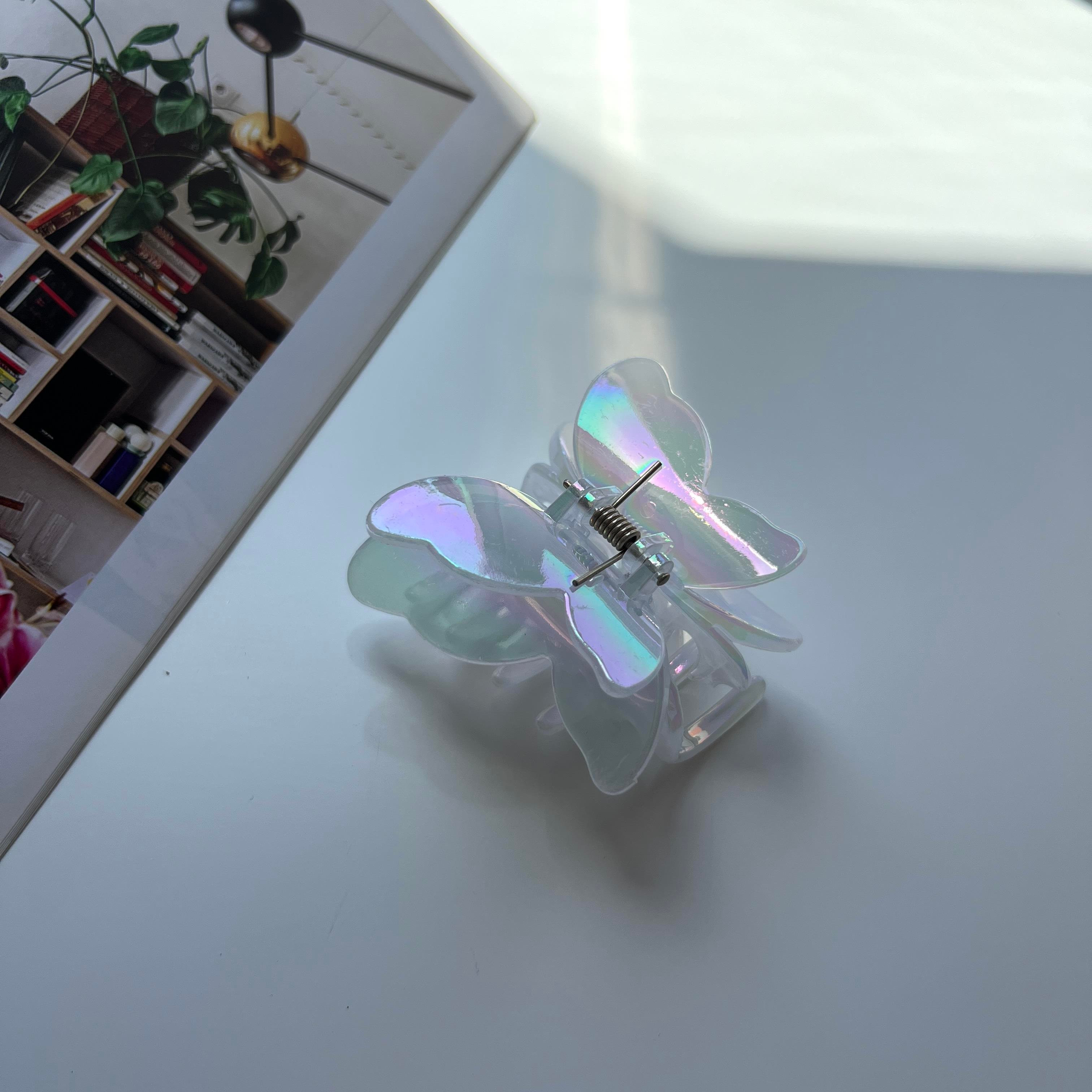 Hologram Kelebek Mandal Toka