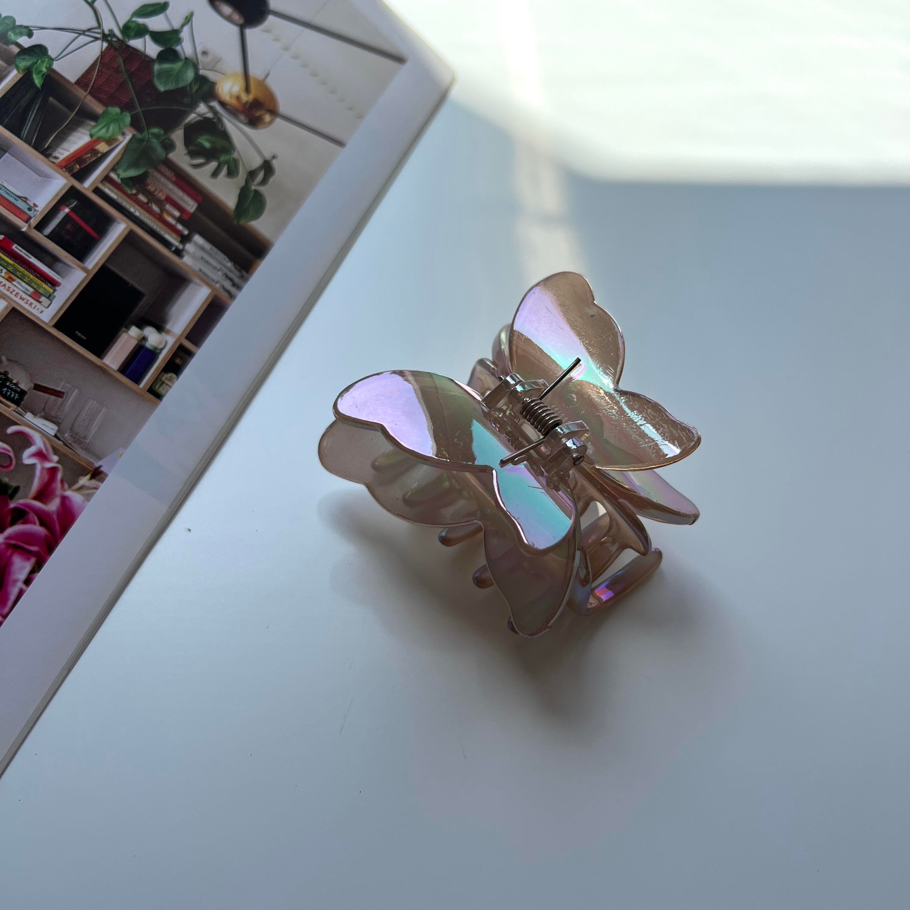 Hologram Kelebek Mandal Toka