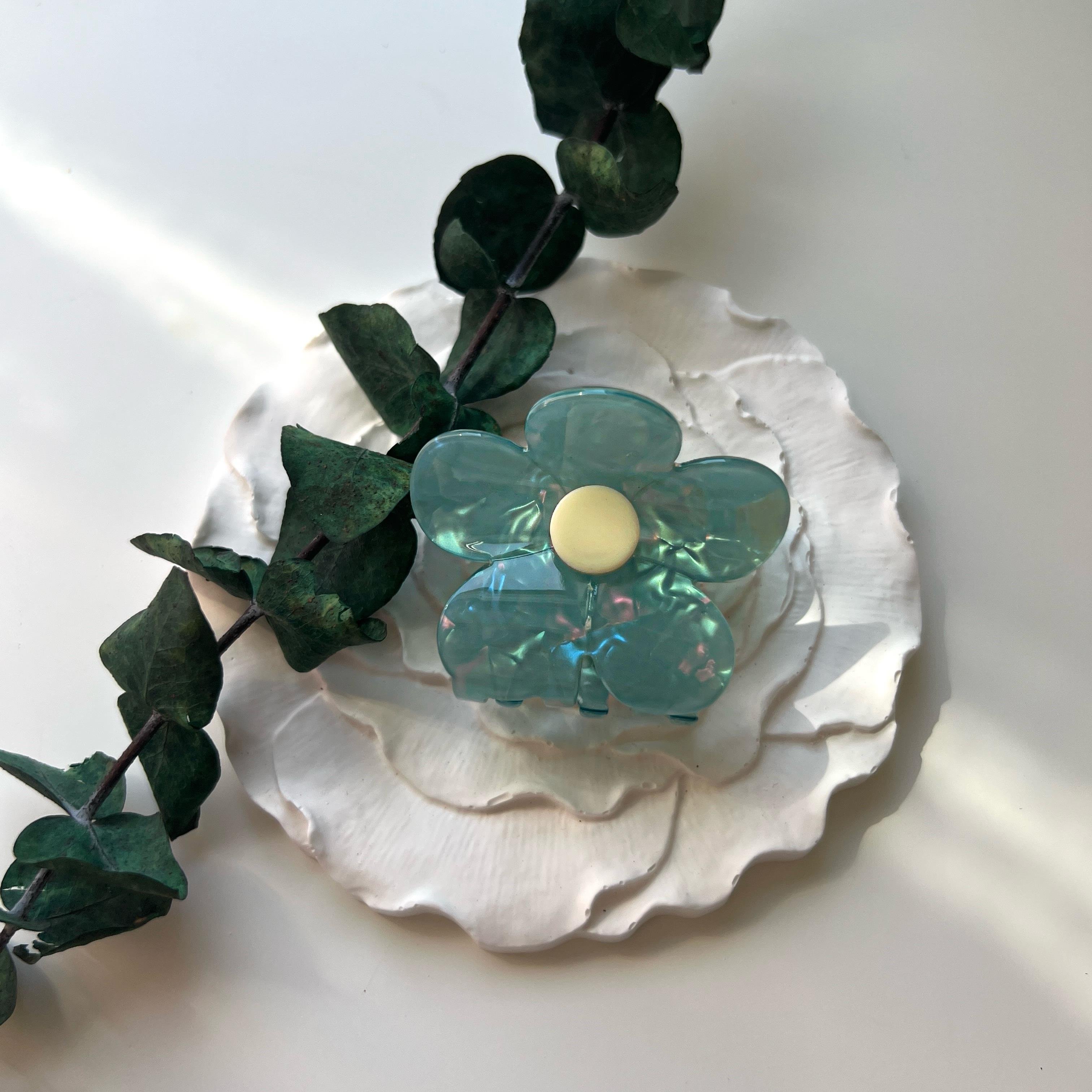 Kemik Mavi Papatya Mandal Toka