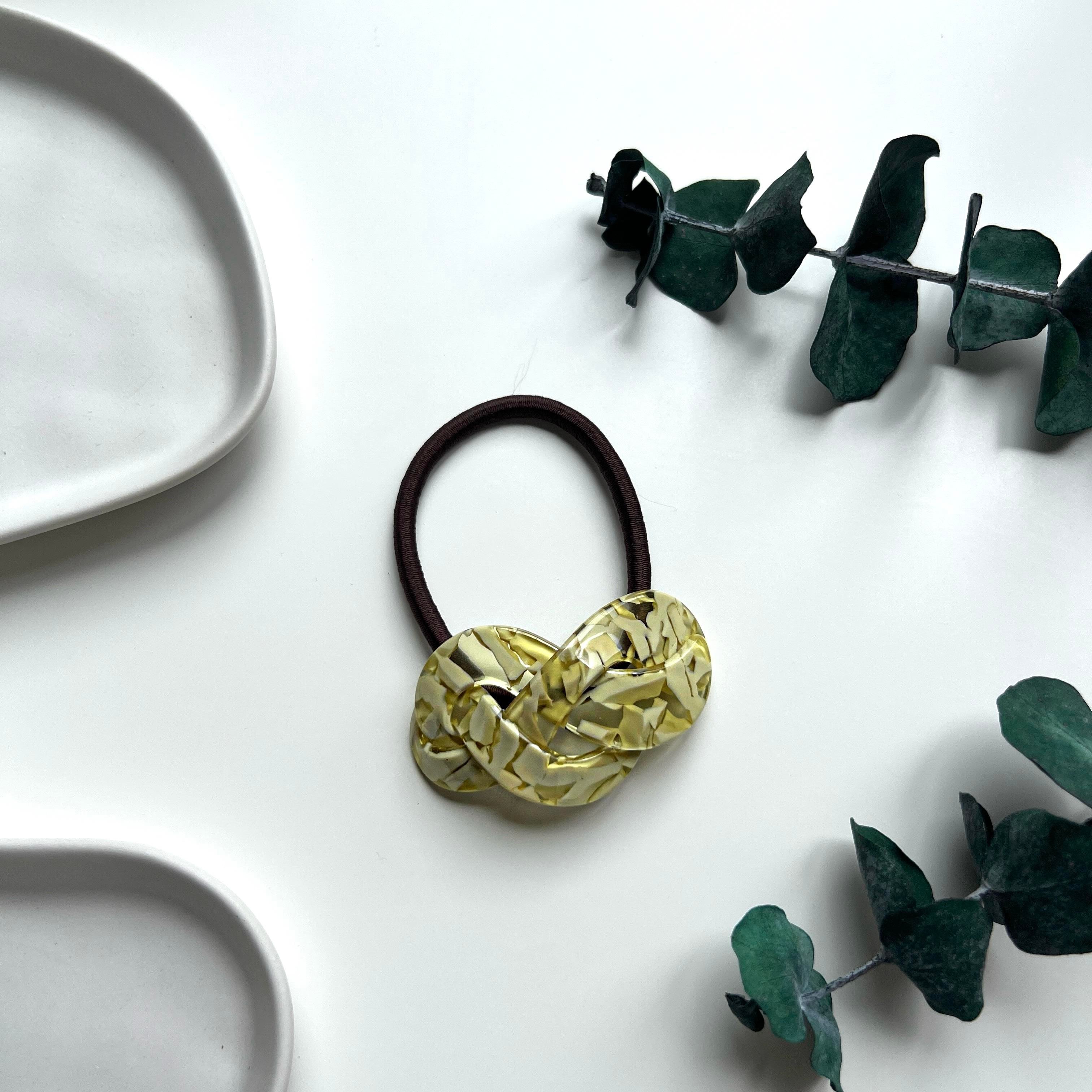 Kemik Su Yeşili Düğüm Toka