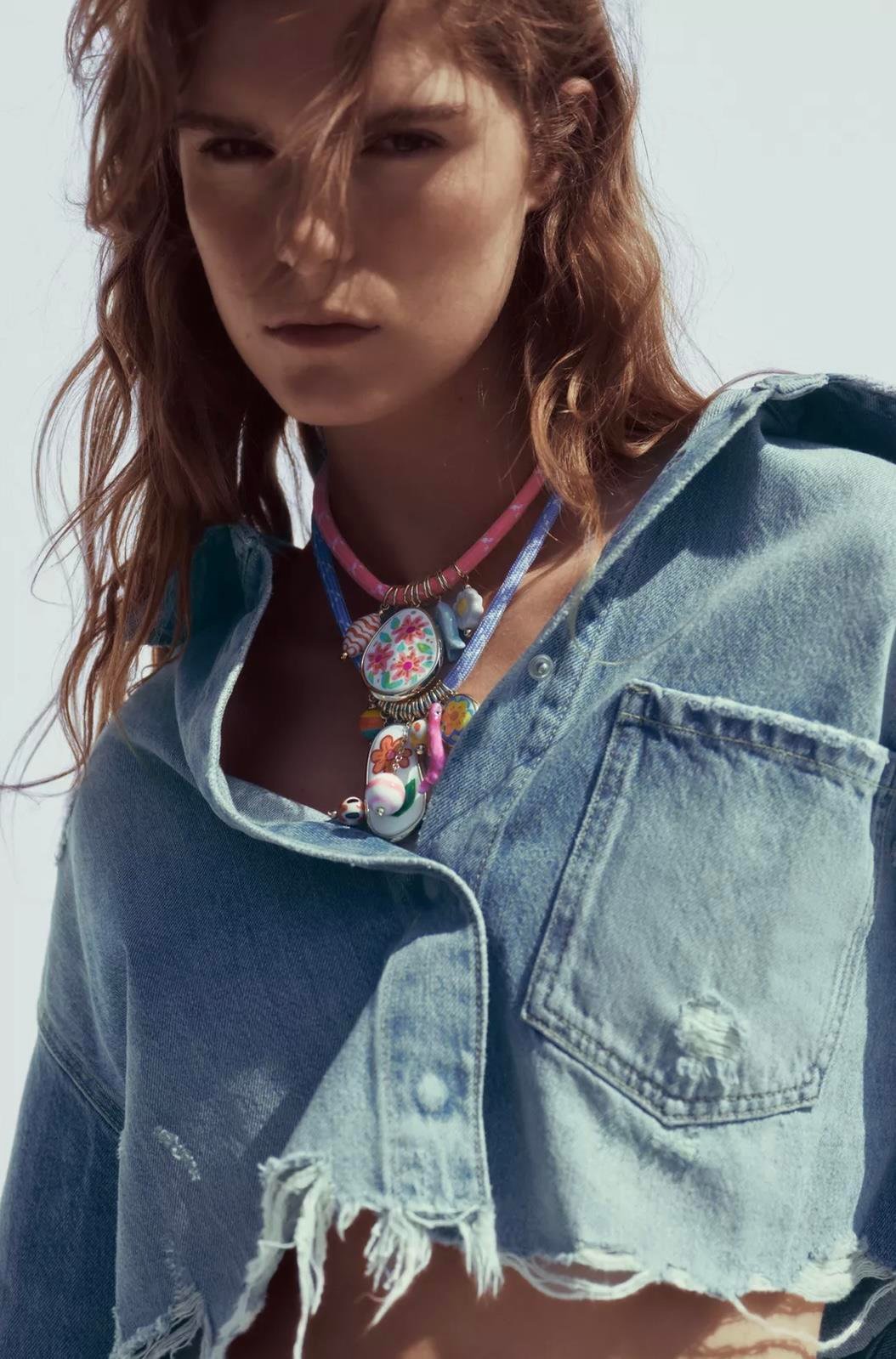 Marka 2li Kordon Charm Kolye