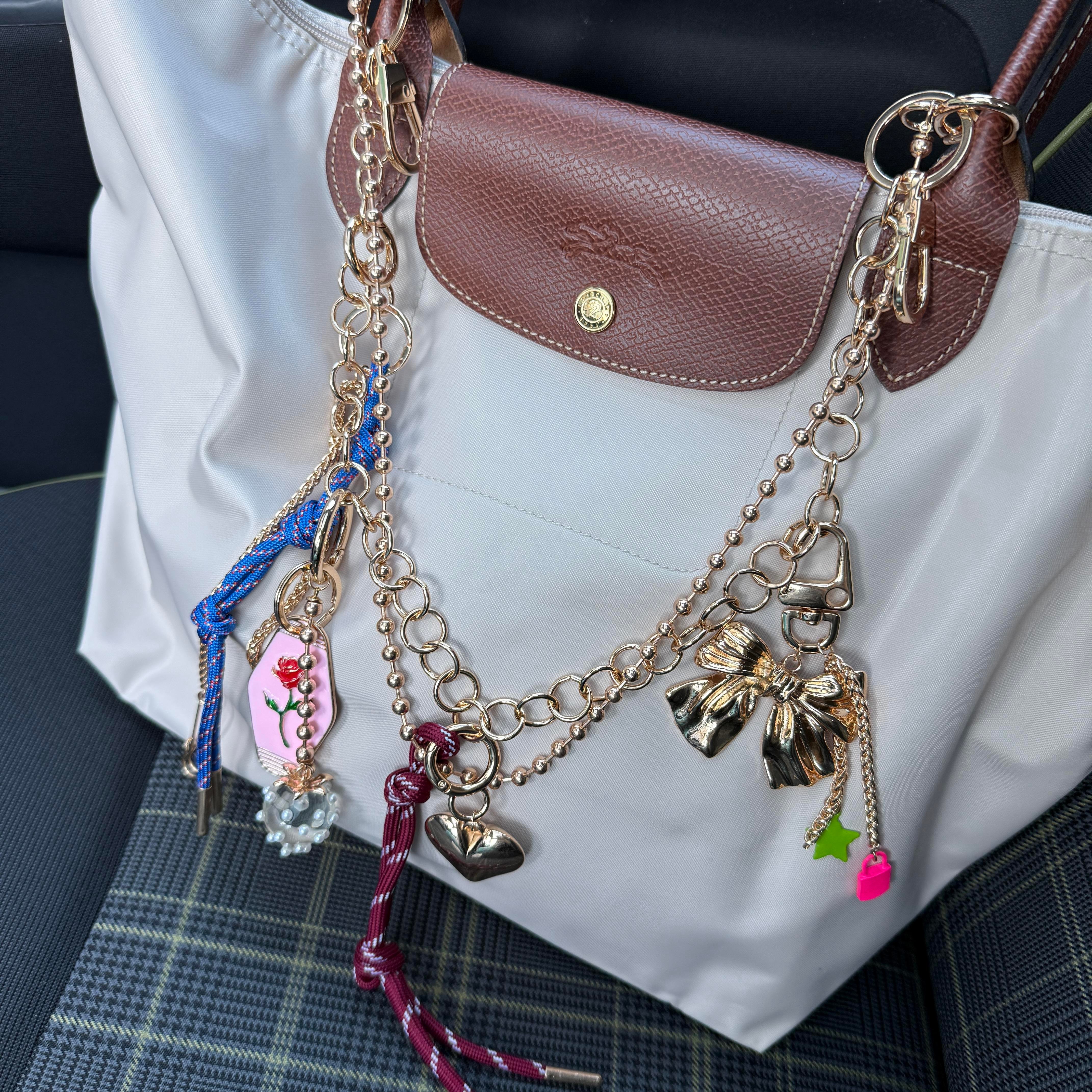 Marka Çoklu Charm Çanta Aksesuarı