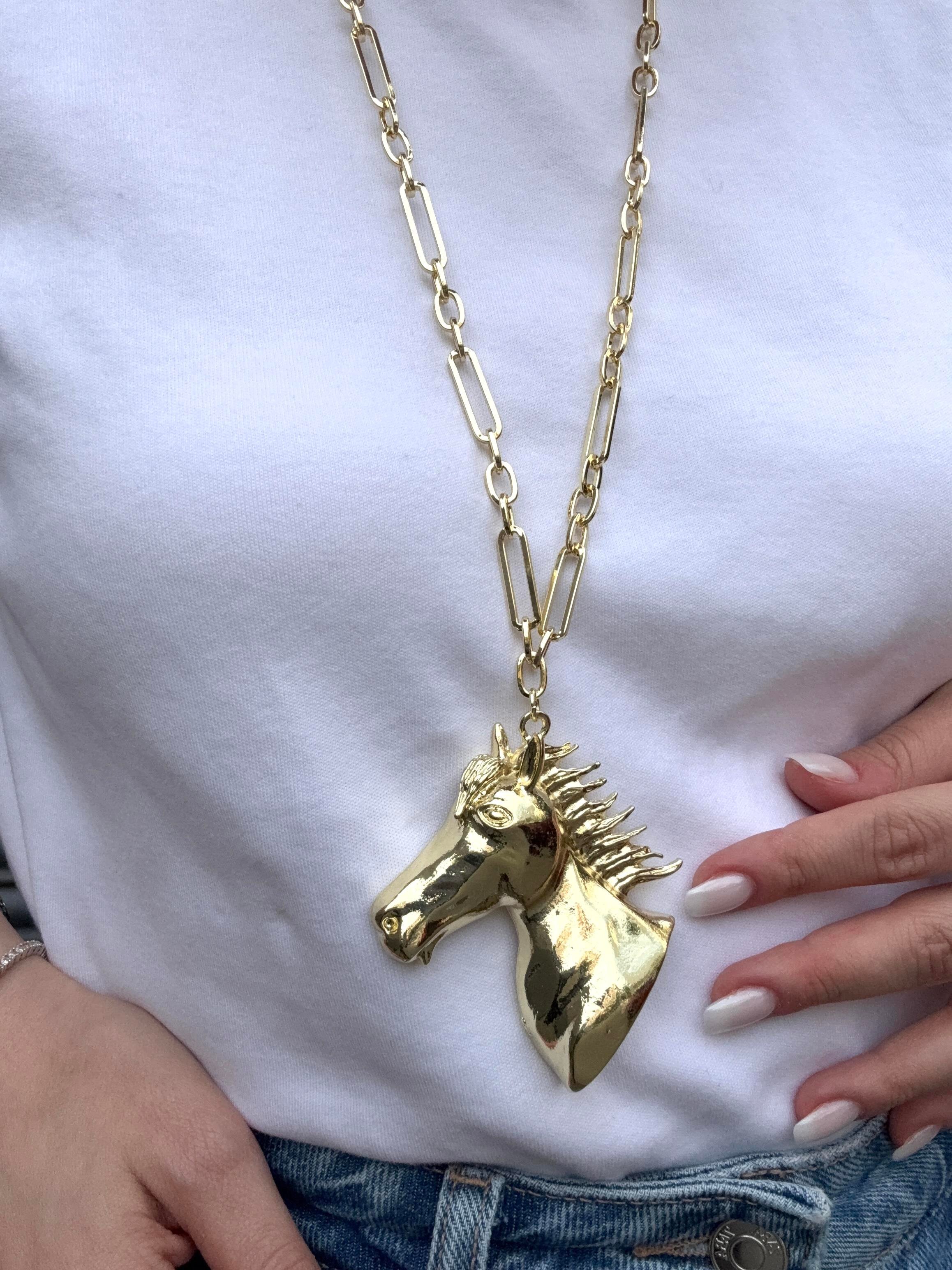 Marka Gold At Kolye