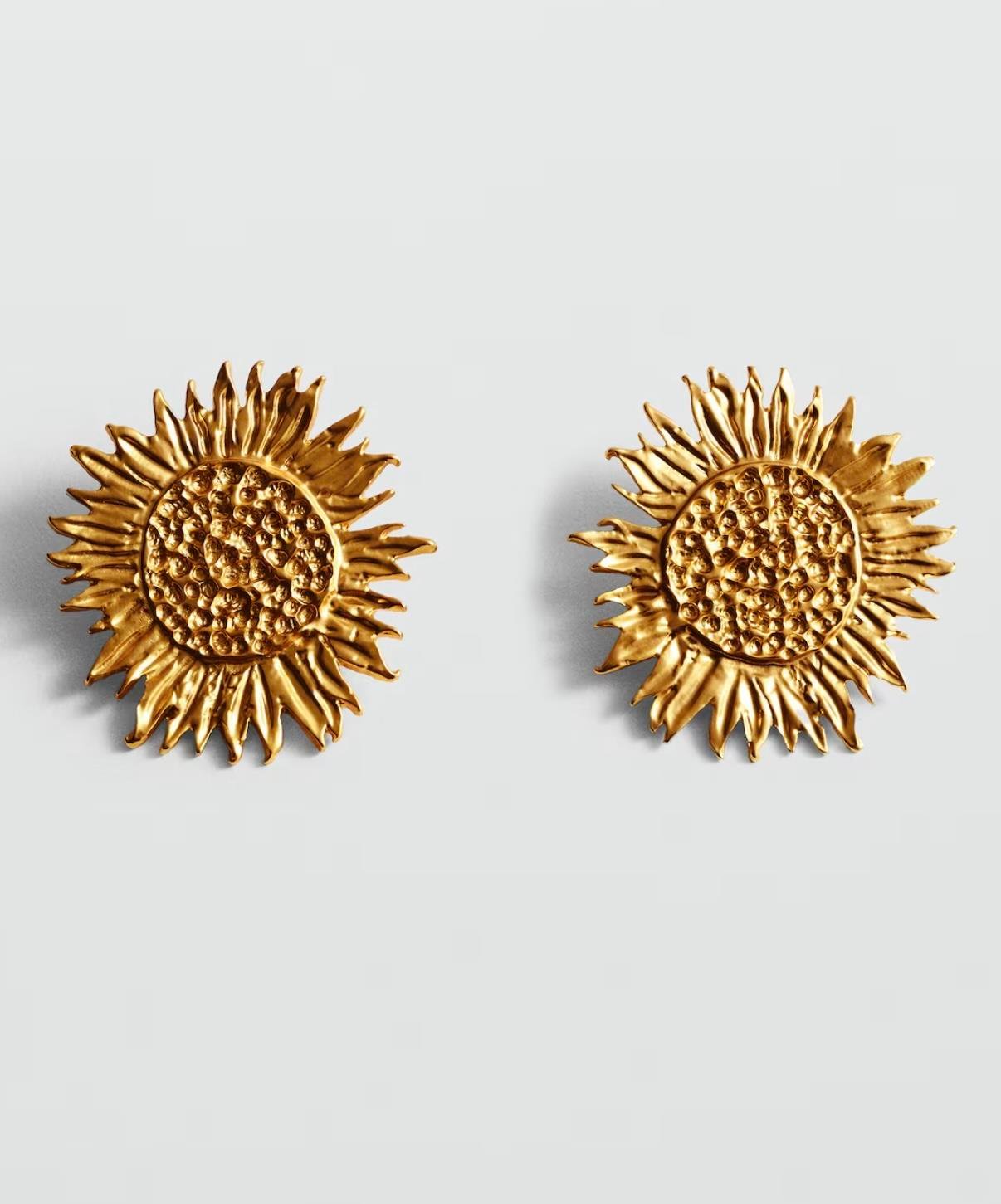 Marka Gold Ayçiçeği Küpe