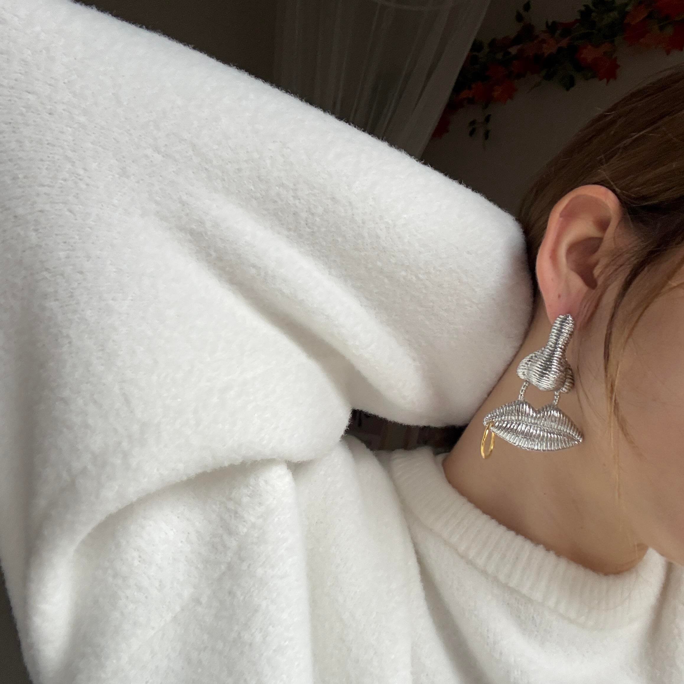 Marka Silver Burun&Dudak Küpe