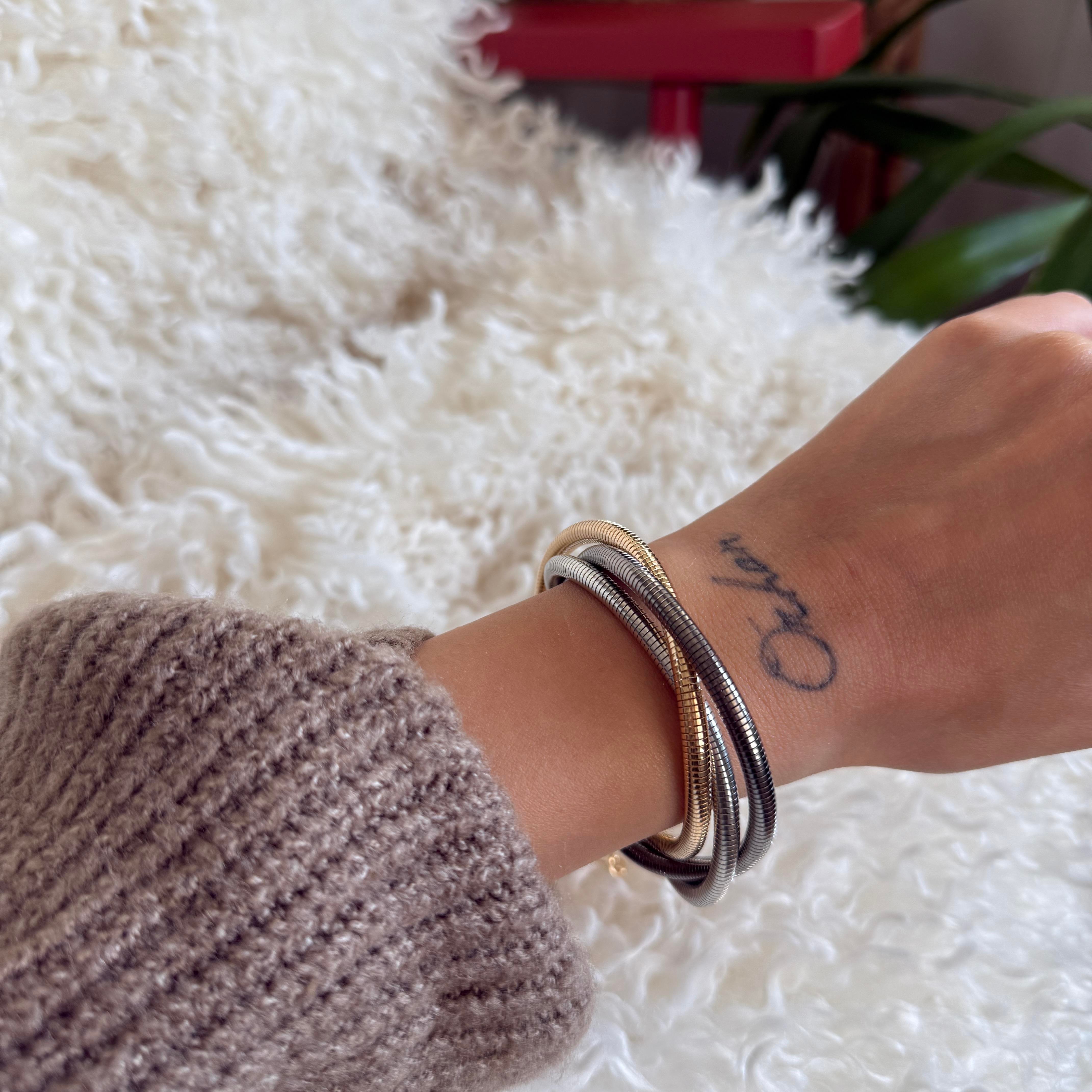 Mix 3lü Burgu Bileklik