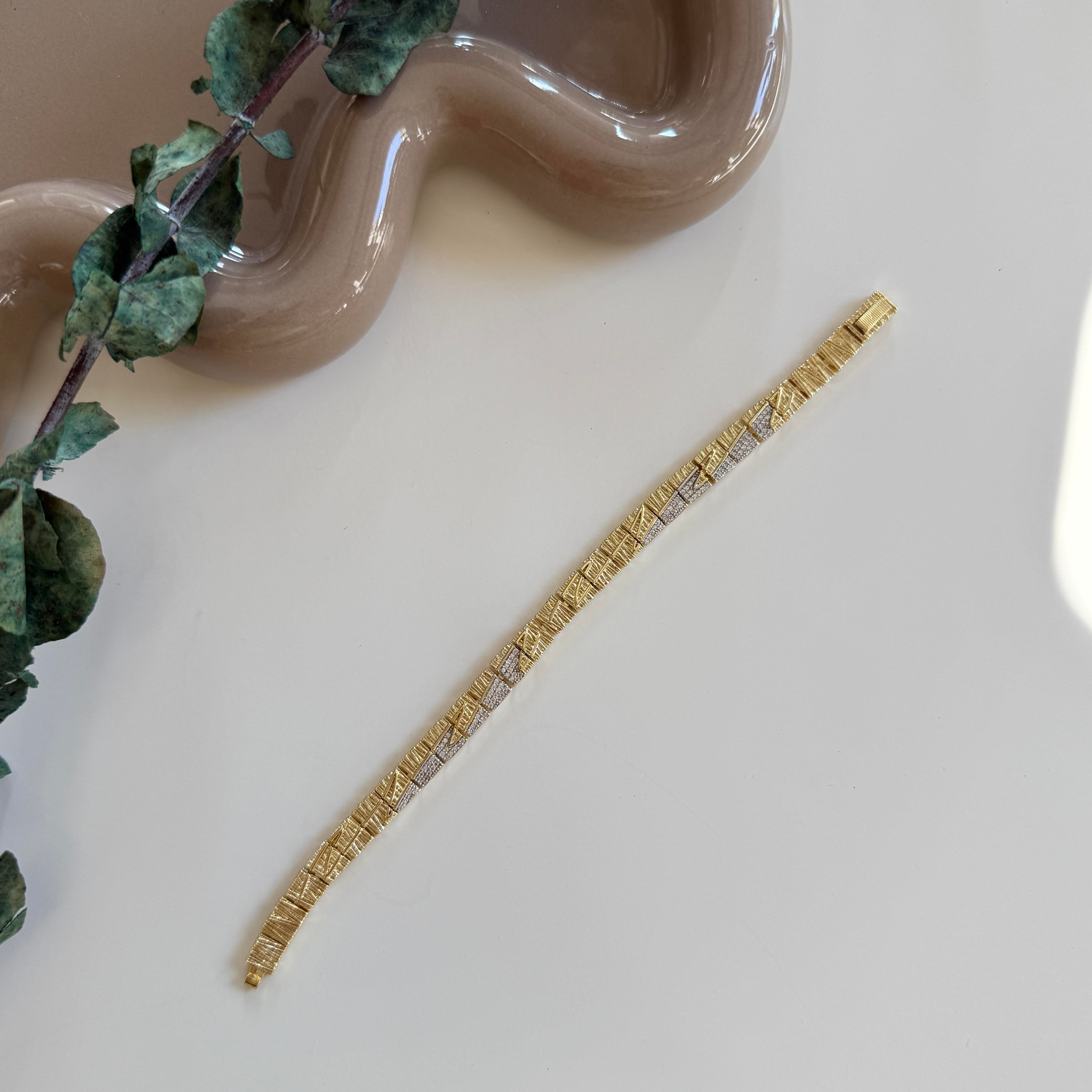 Mix Taşlı Dokulu Bileklik