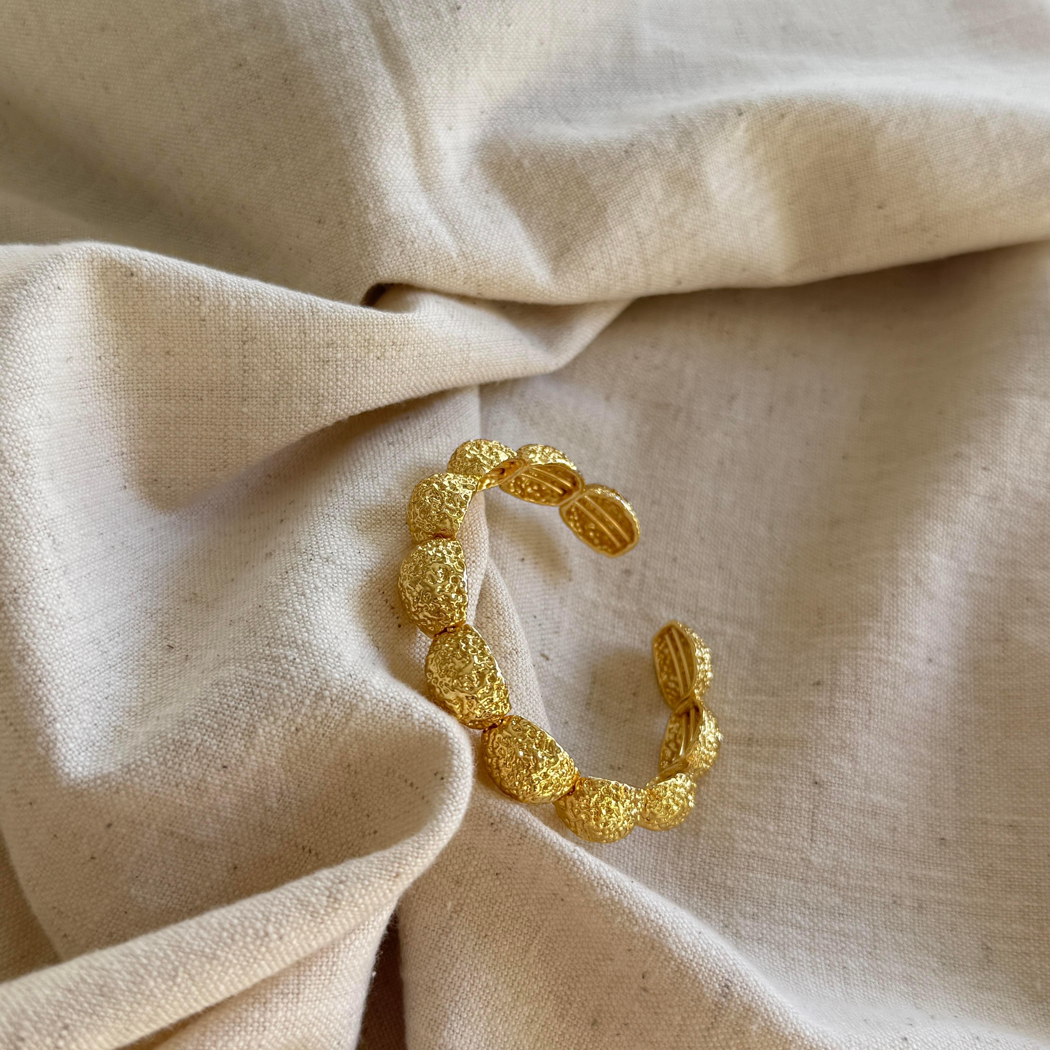 Özel Seri Ezme Oval Bileklik