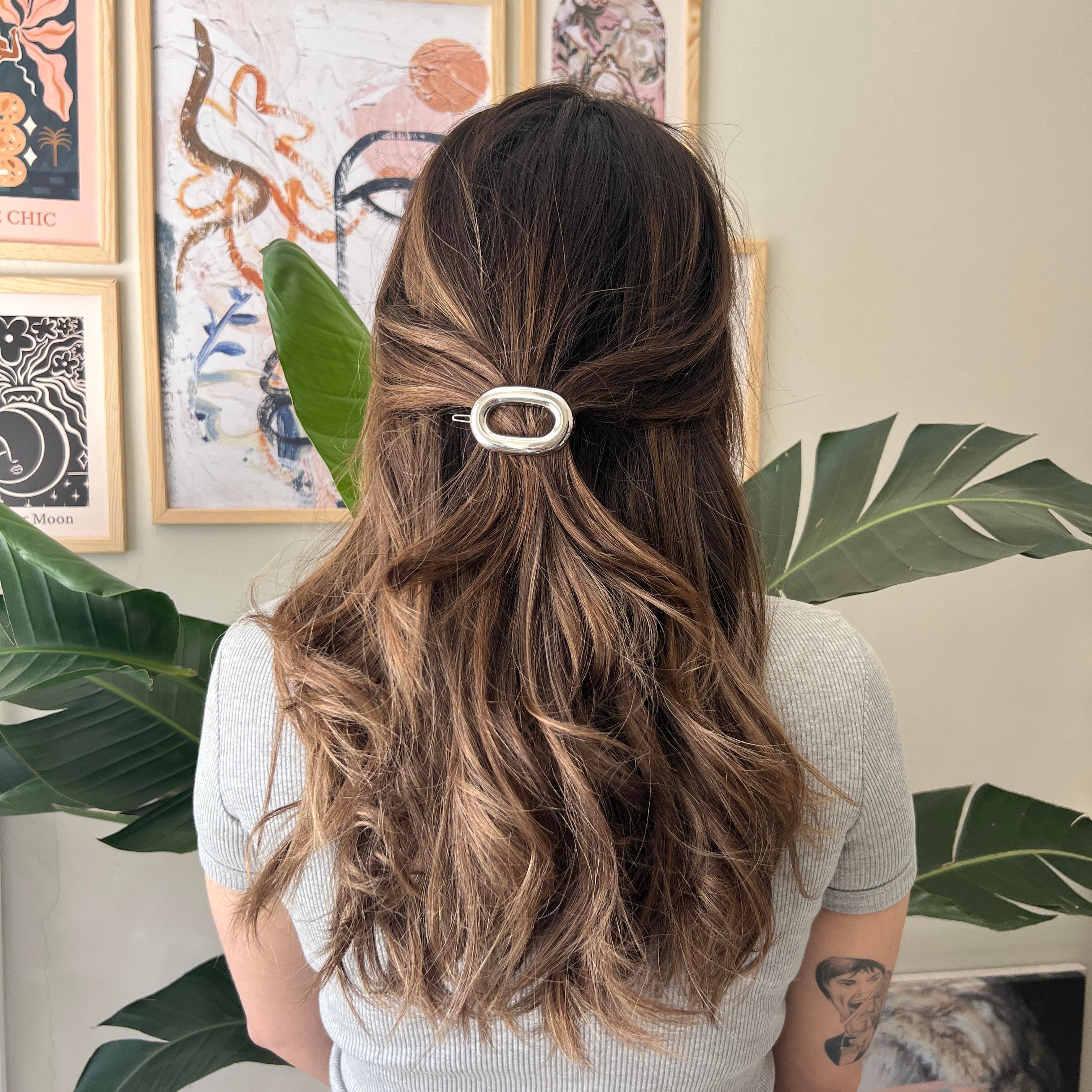 Silver Bombe Oval Toka