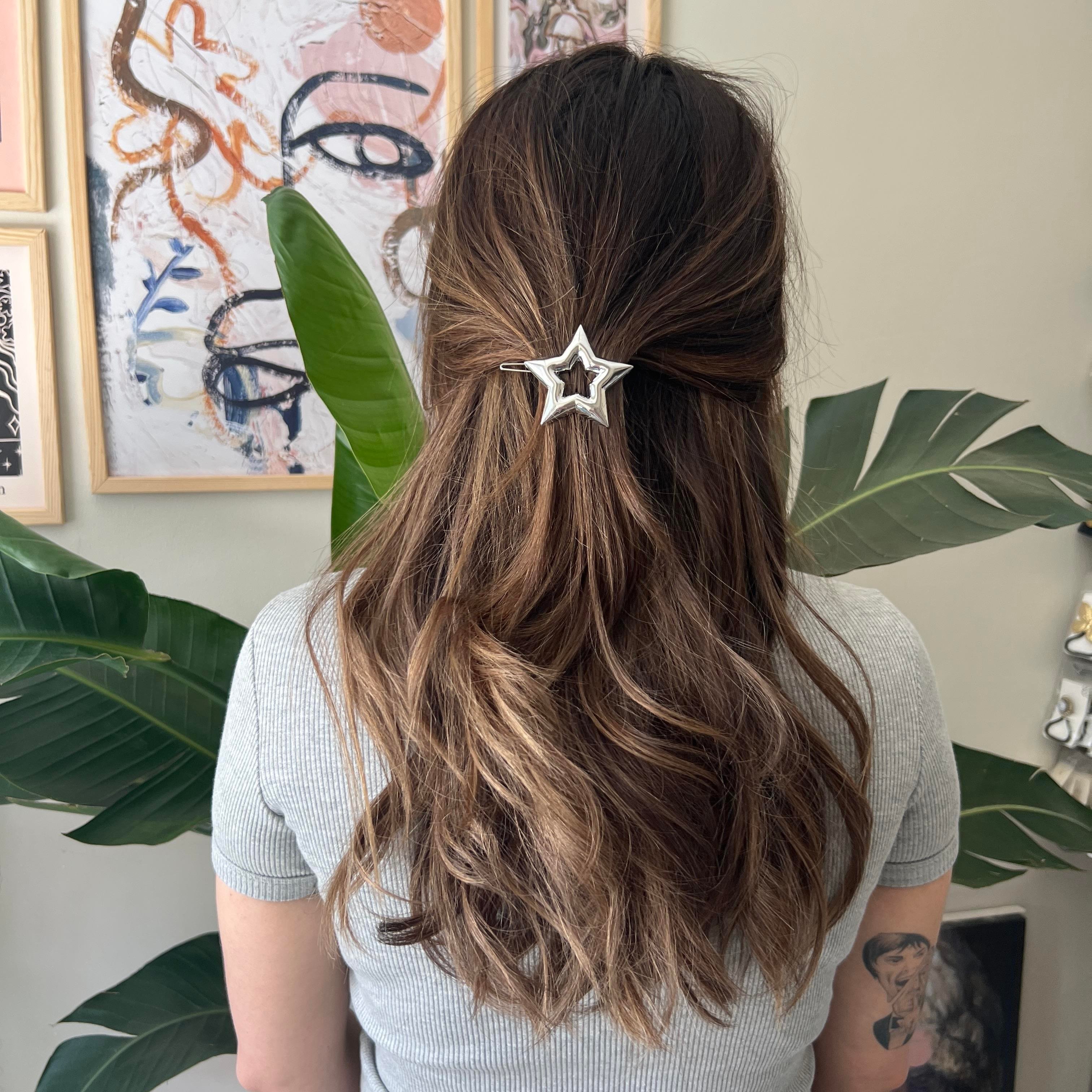 Silver Bombe Yıldız Toka