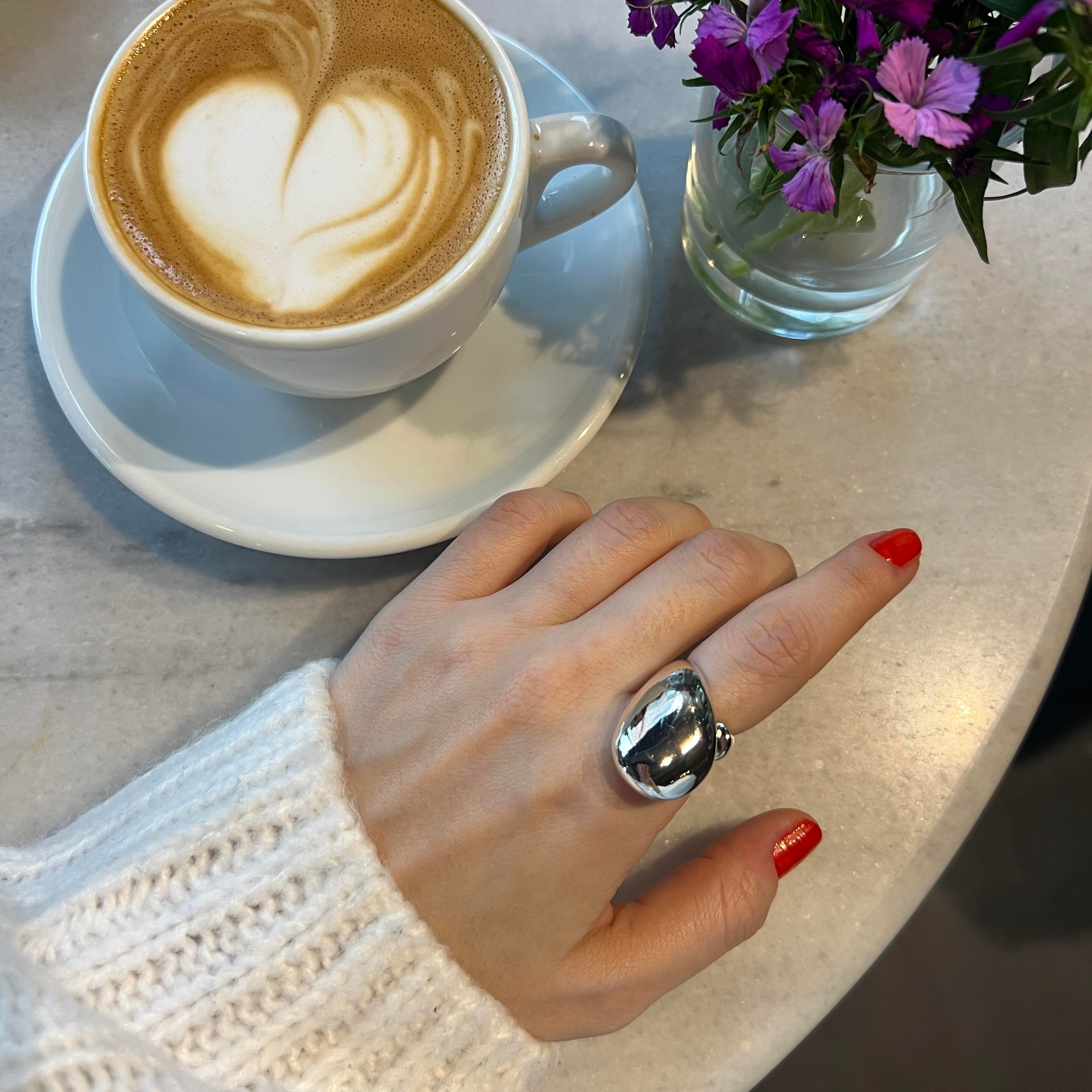 Silver Bombeli Yüzük