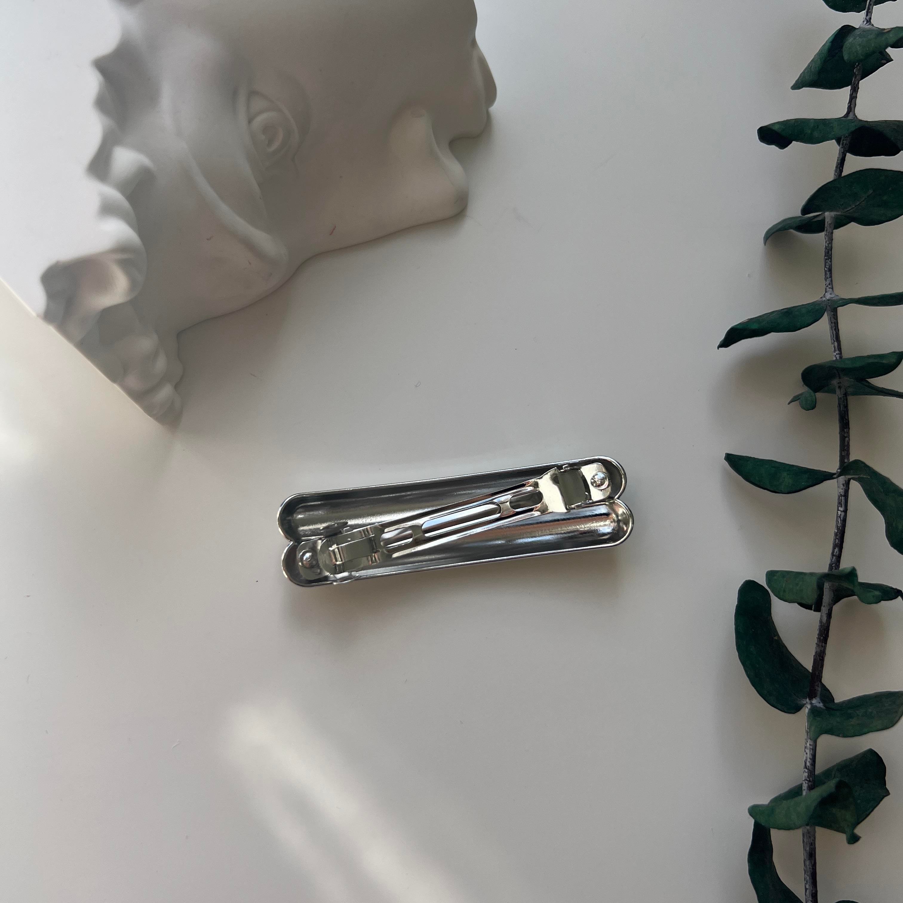 Silver Çift Bombe Otomatik Toka