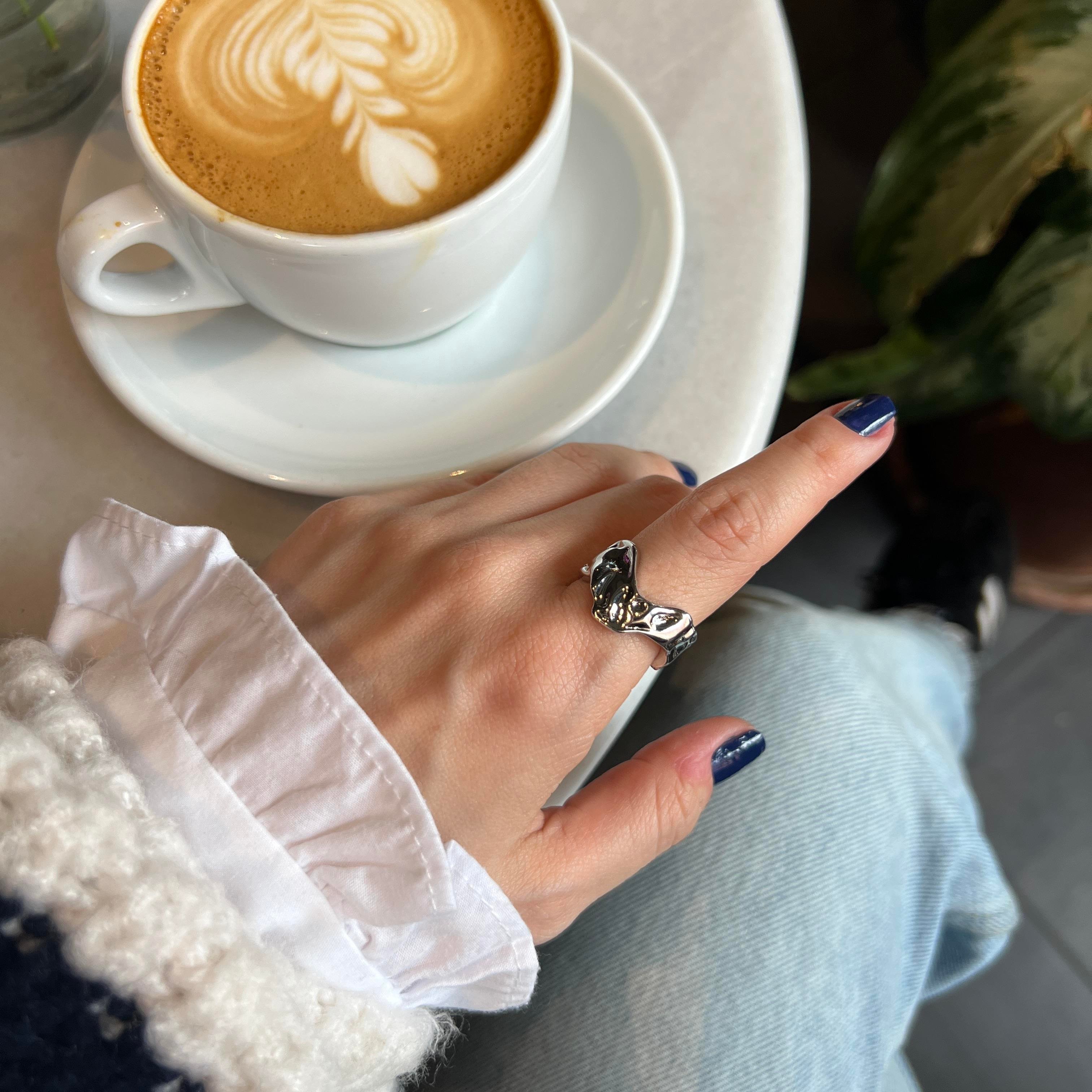 Silver Dövme Tasarım Yüzük