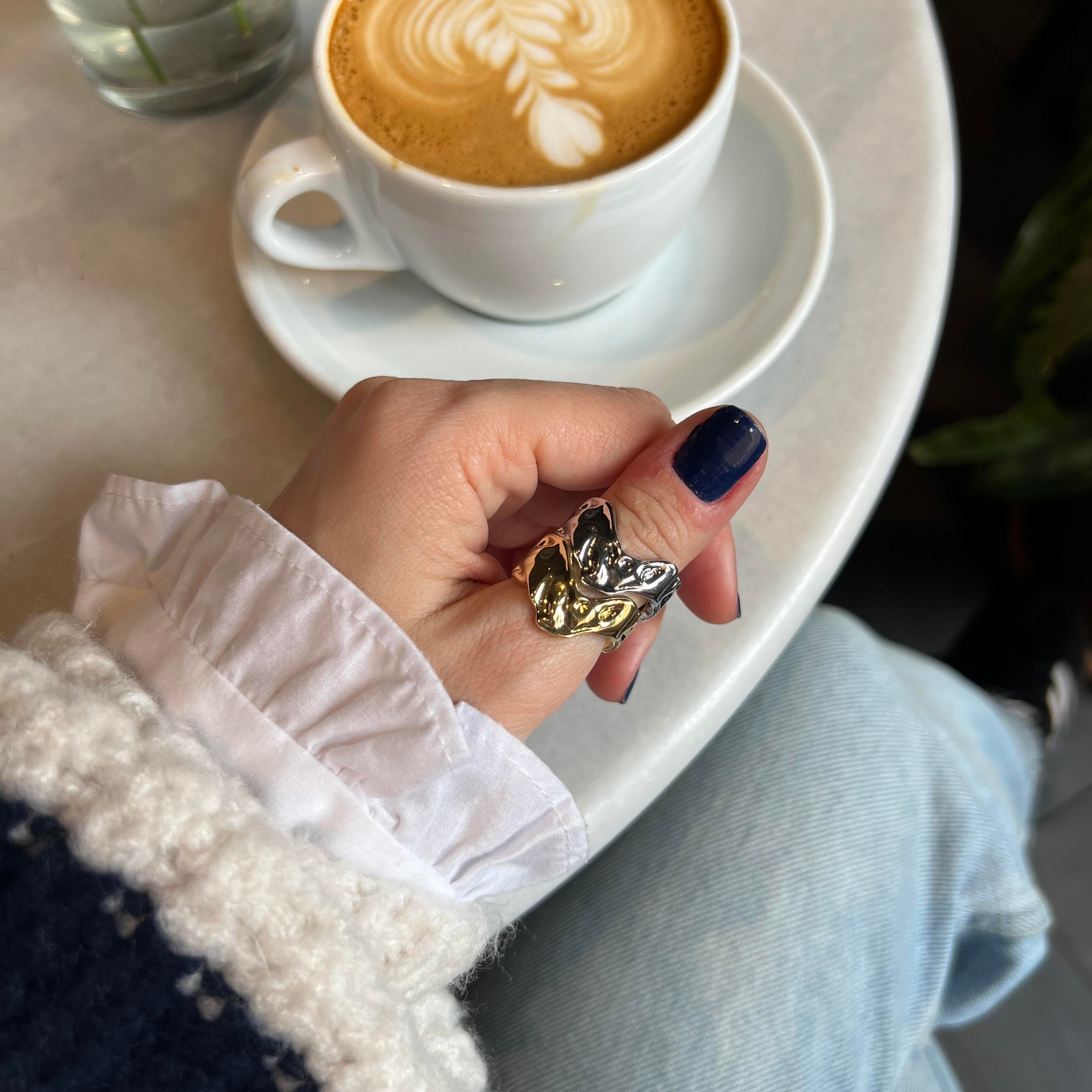 Silver Dövme Tasarım Yüzük