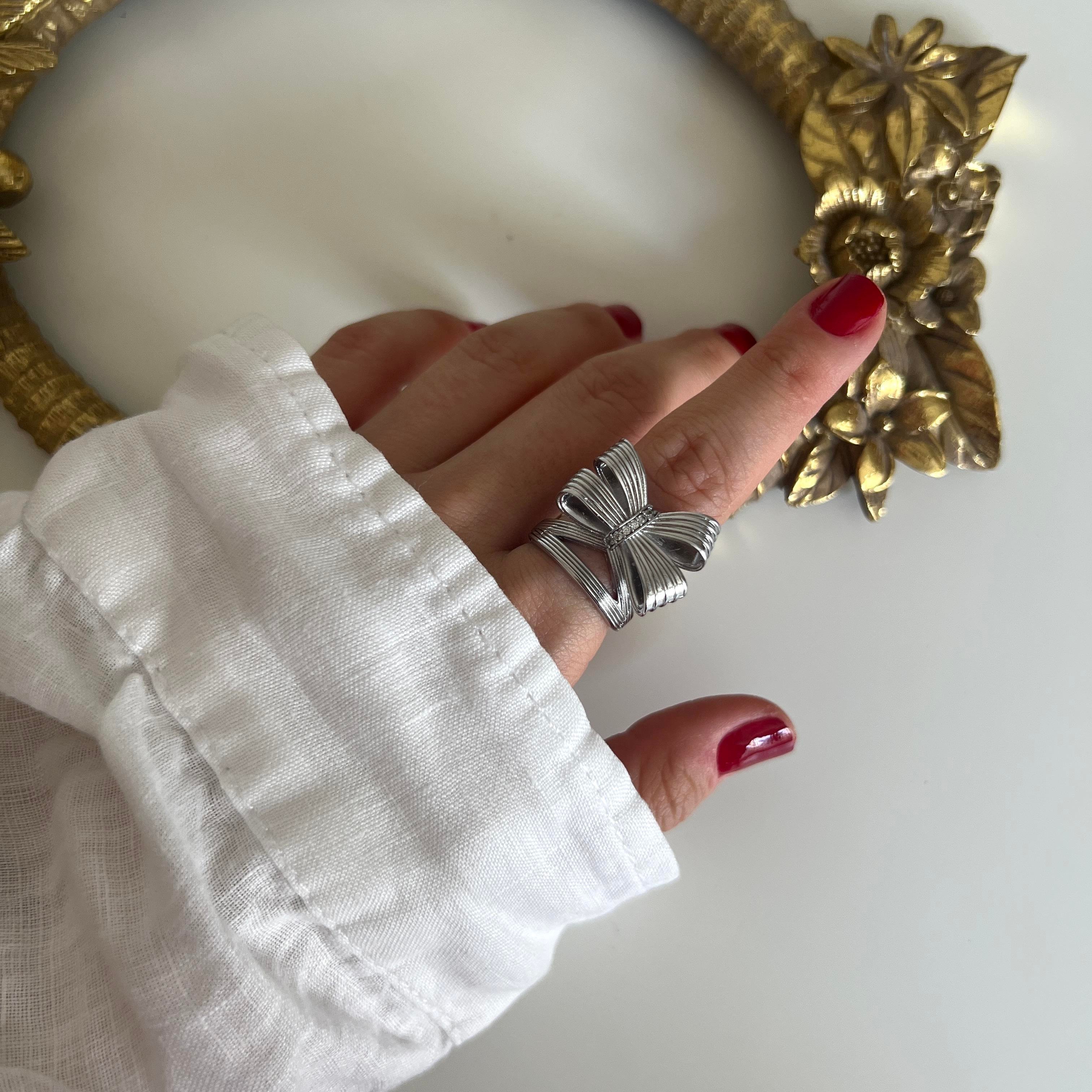 Silver Fiyonk Yüzük