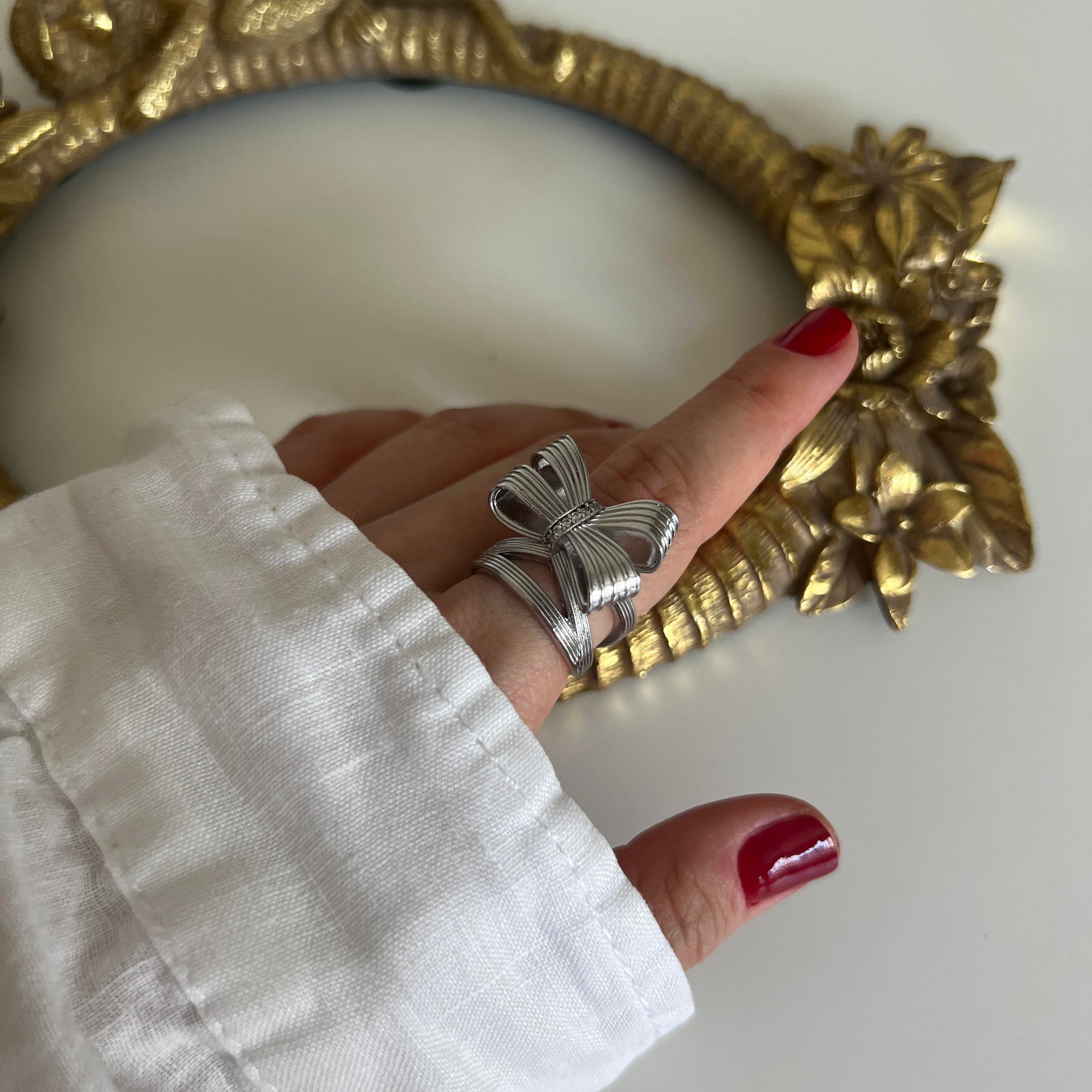 Silver Fiyonk Yüzük