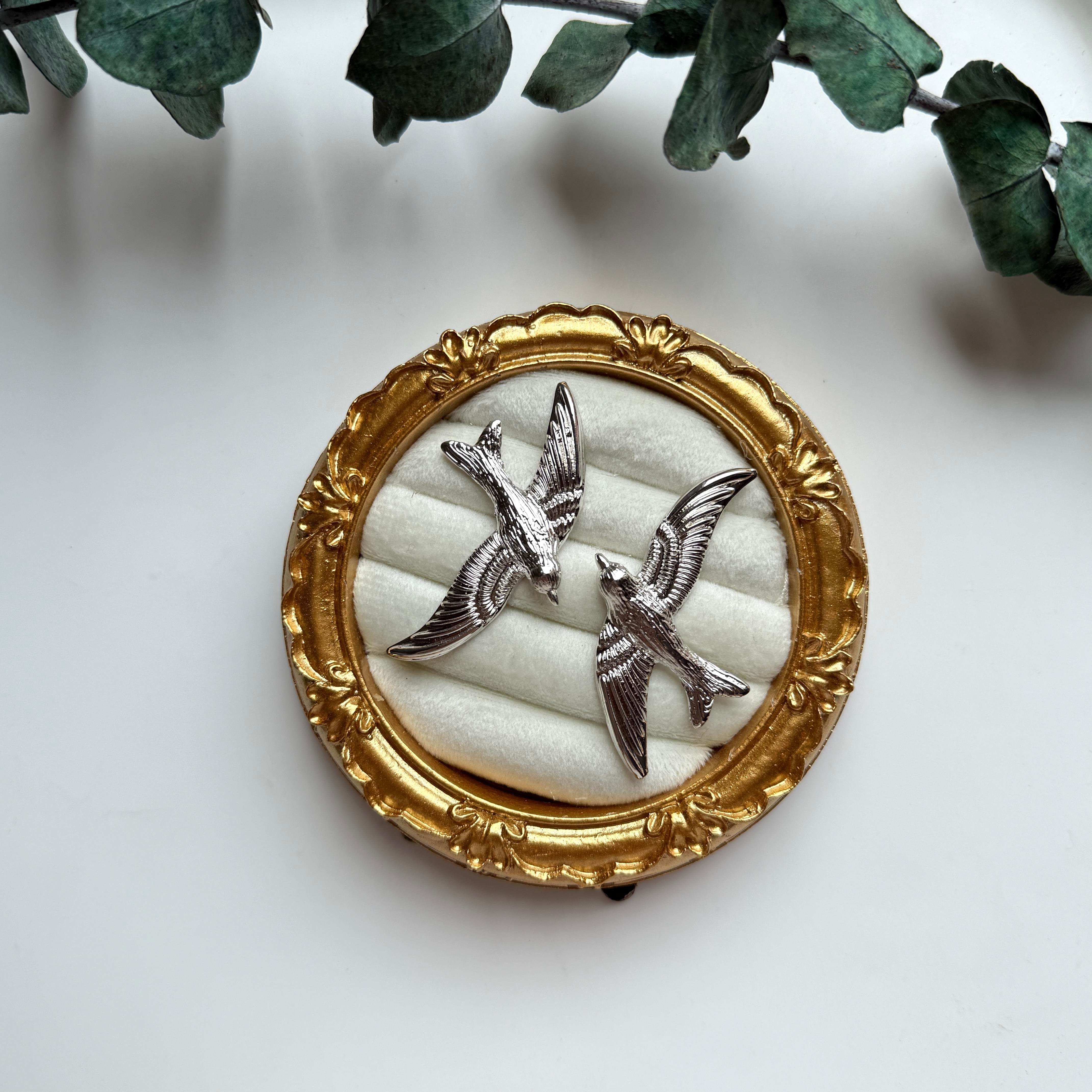 Silver Kırlangıç Küpe