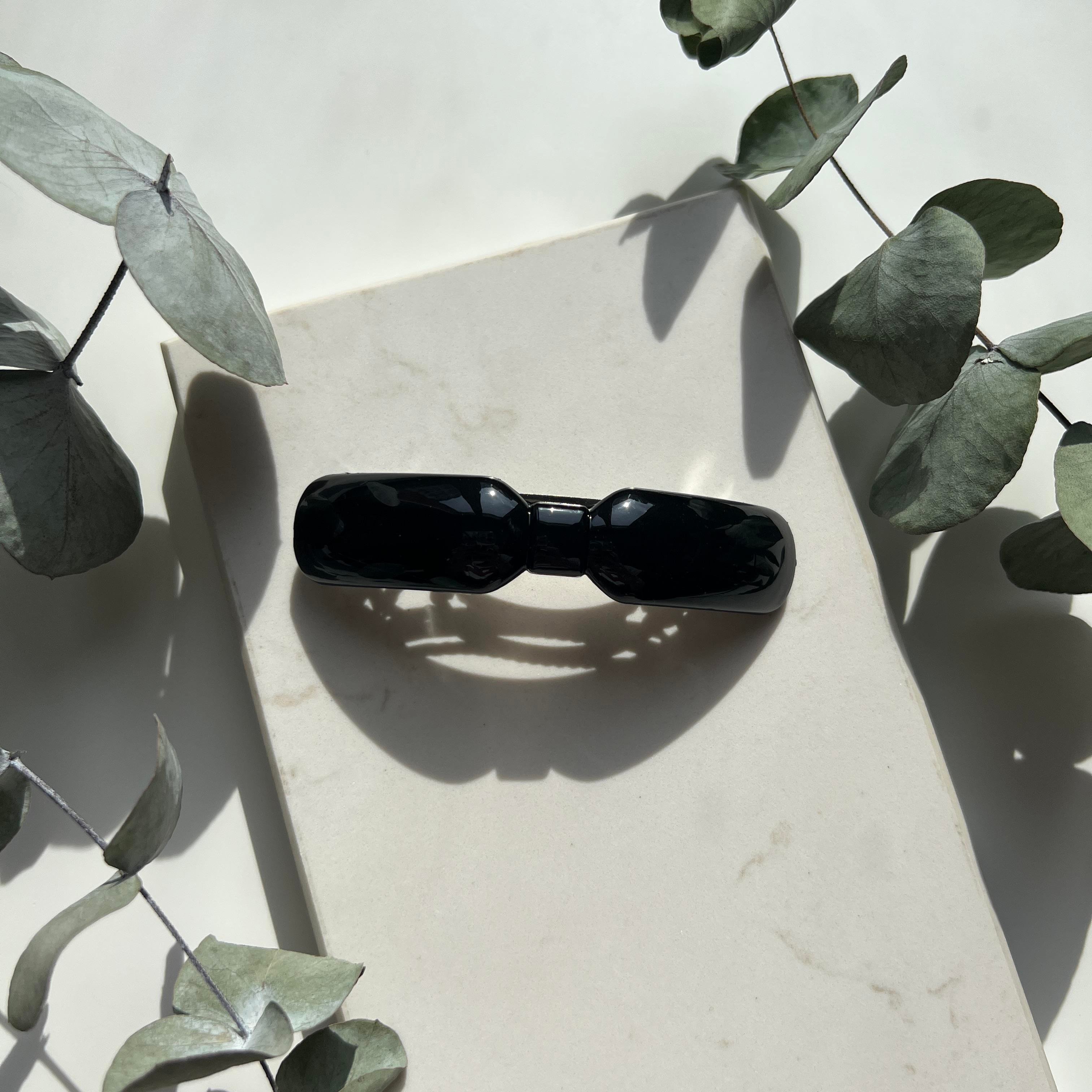 Siyah Fiyonk Otomatik Toka