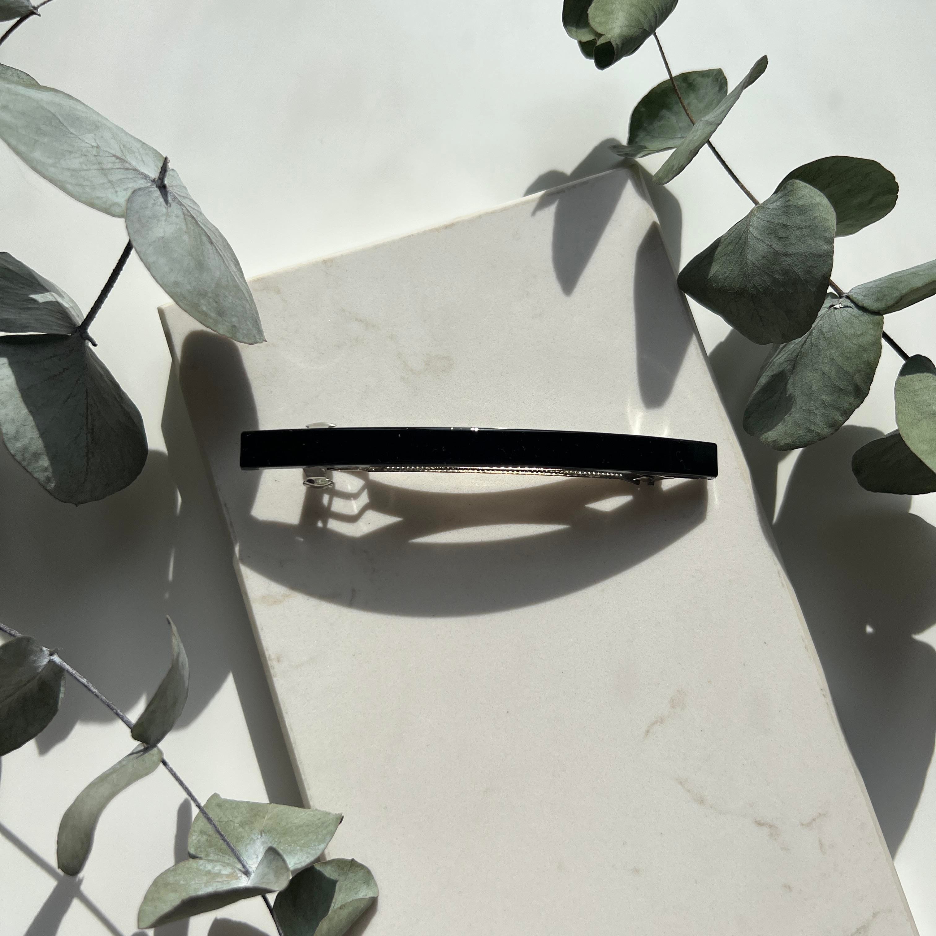 Siyah İnce Otomatik Toka