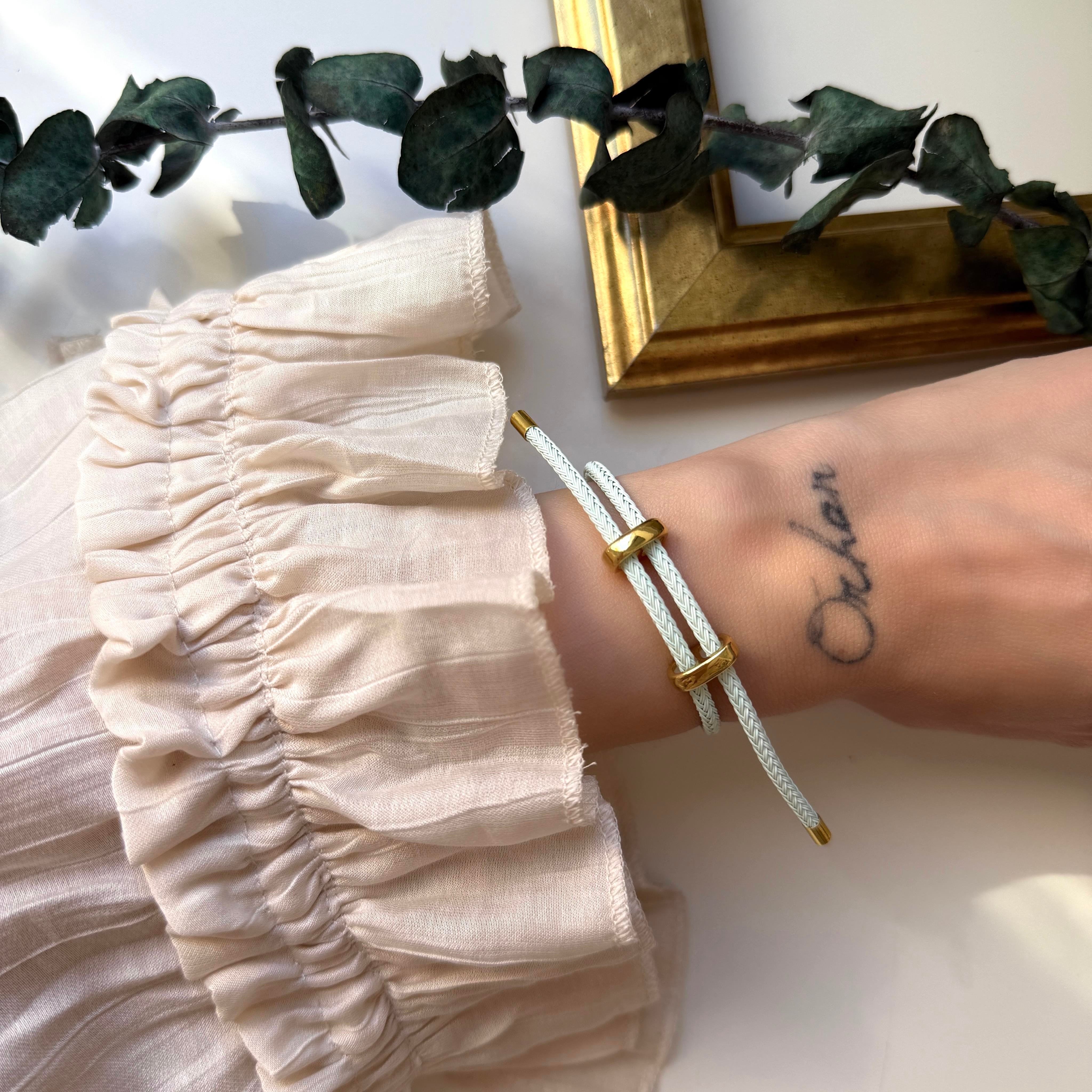 Su Yeşili Halat Asansör Bileklik