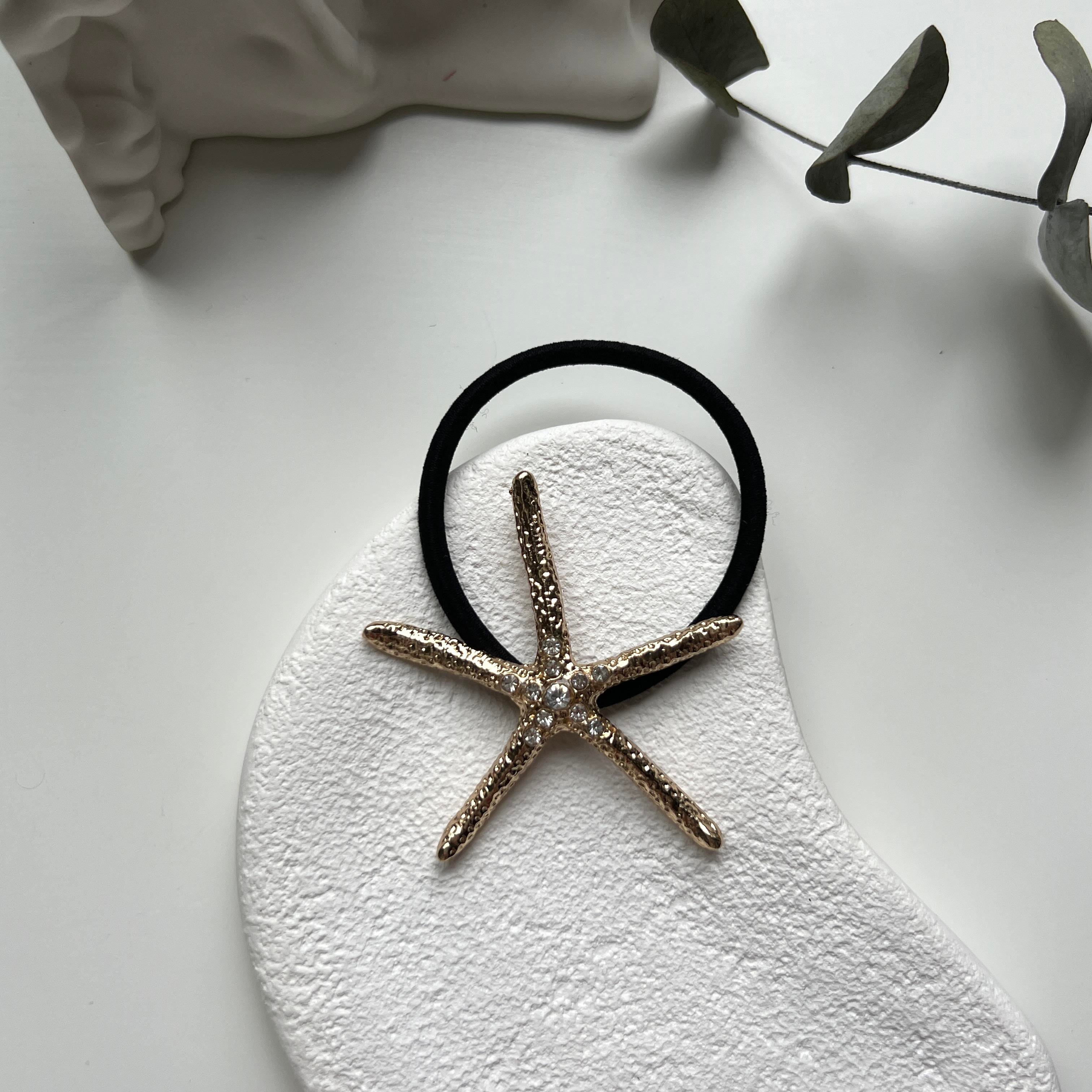 Taşlı Yıldız Lastik Toka